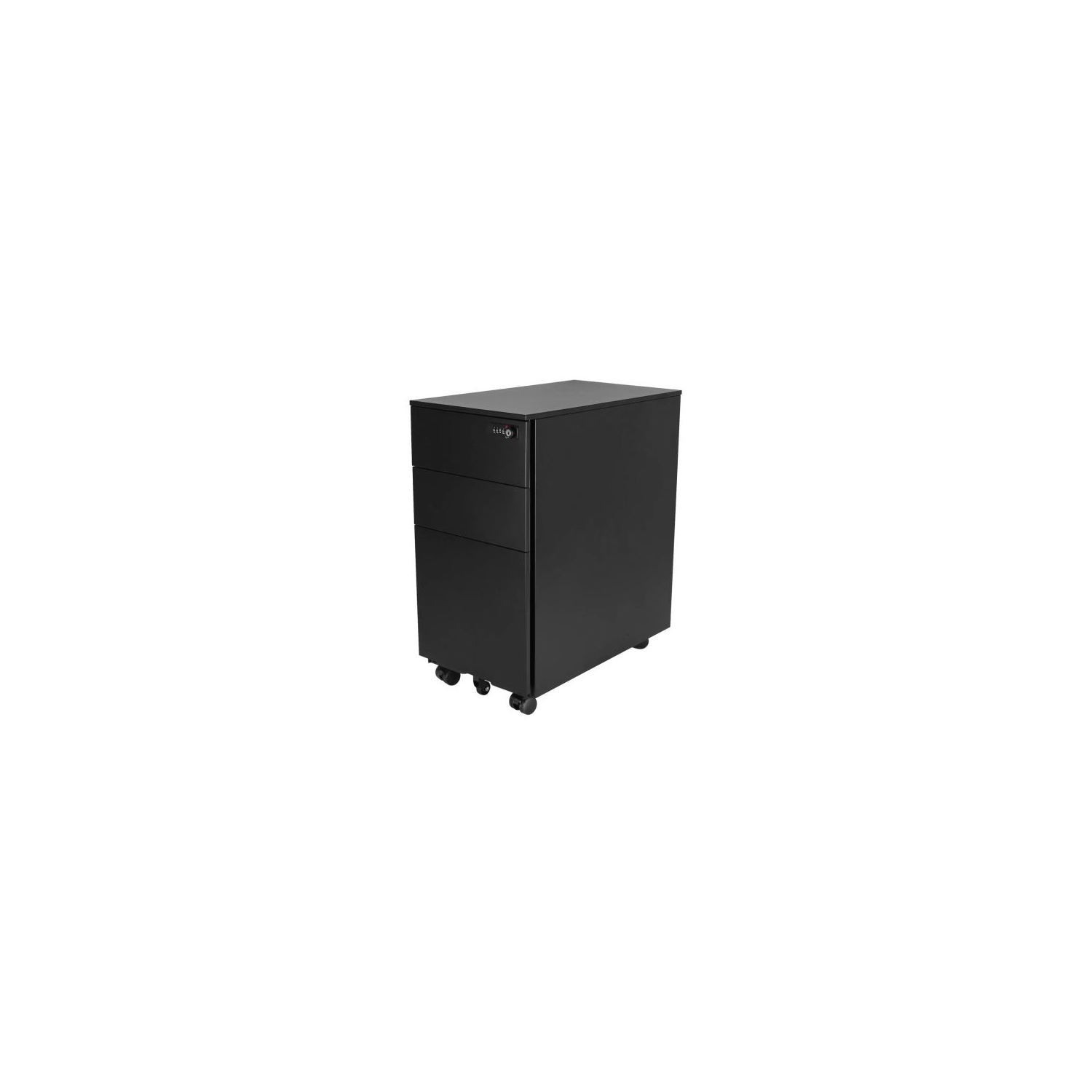 Intellibrands Metal Office File Cabinet 3 Drawer With Lock