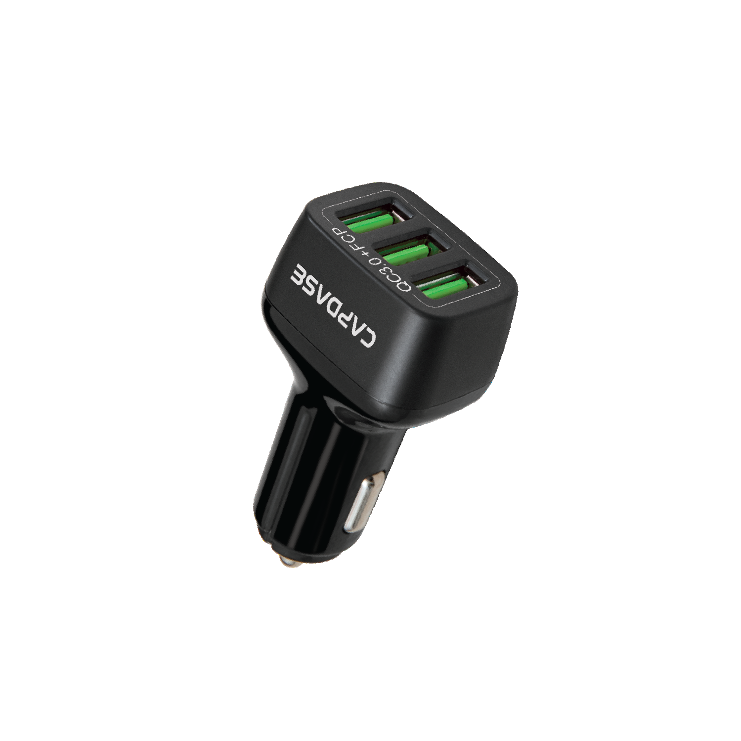 CAPDASE 3-Port USB Quick Charge (QC 3.0) Car Charger (Rapider 3Q54) - Black
