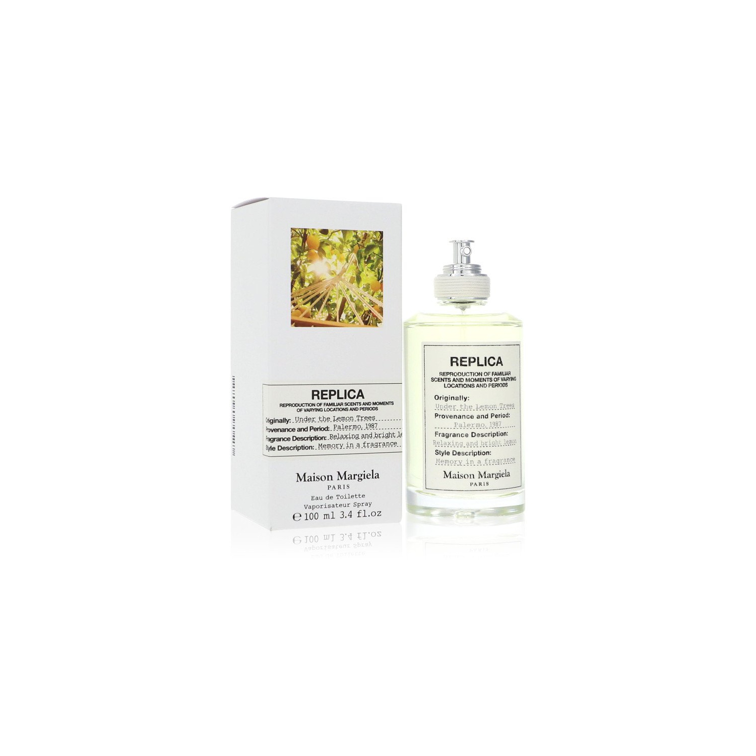Replica Under The Lemon Trees by Maison Margiela Eau De Toilette Spray 3.4 oz