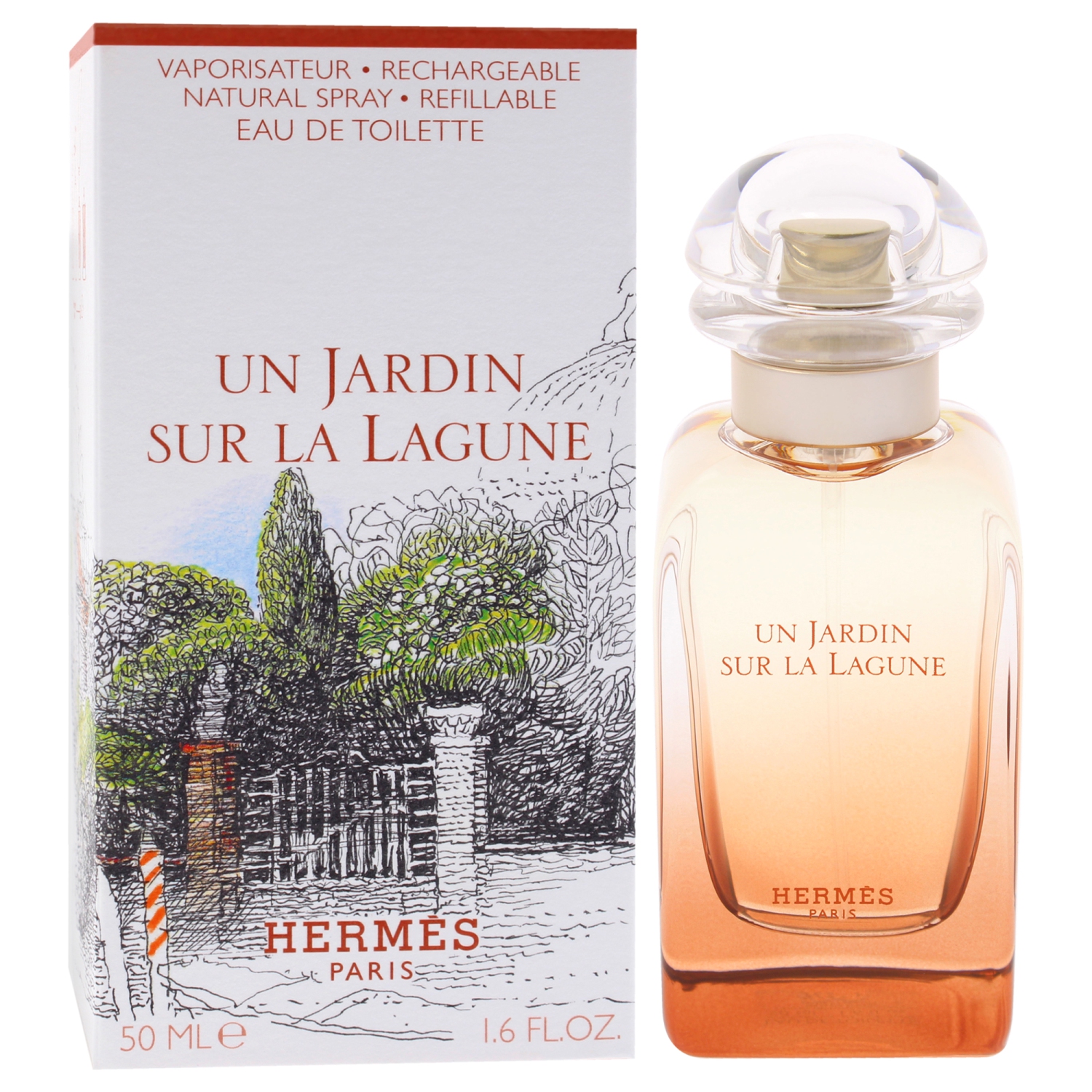 Un Jardin Sur La Lagune by Hermes Eau De Toilette Spray 1.6 oz