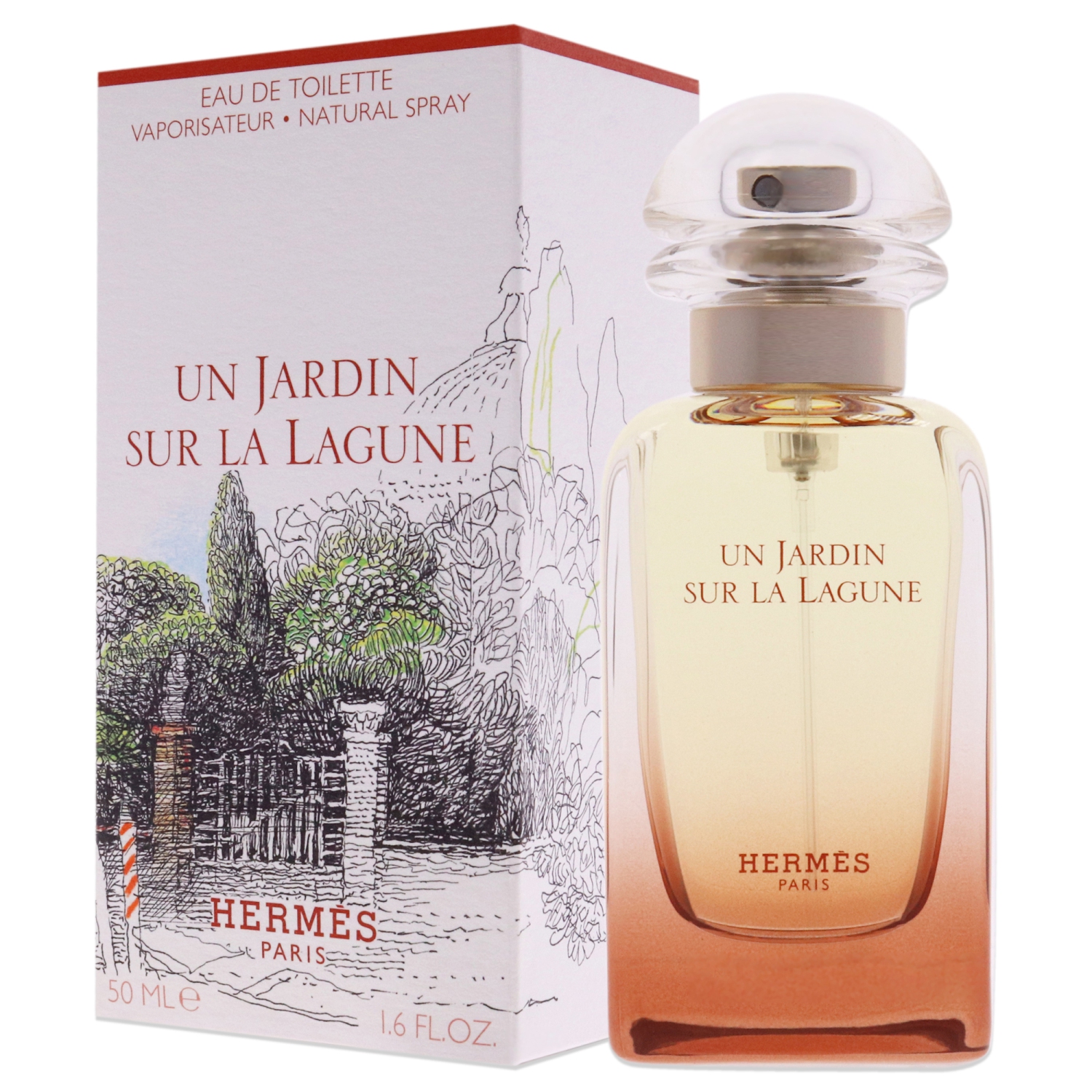 Un Jardin Sur La Lagune by Hermes Eau De Toilette Spray 1.6 oz