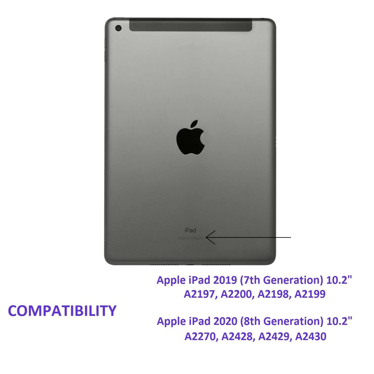 Refurbished - Logitech iPad 9th Gen Slim Folio Case with Wireless Keyboard Graphite