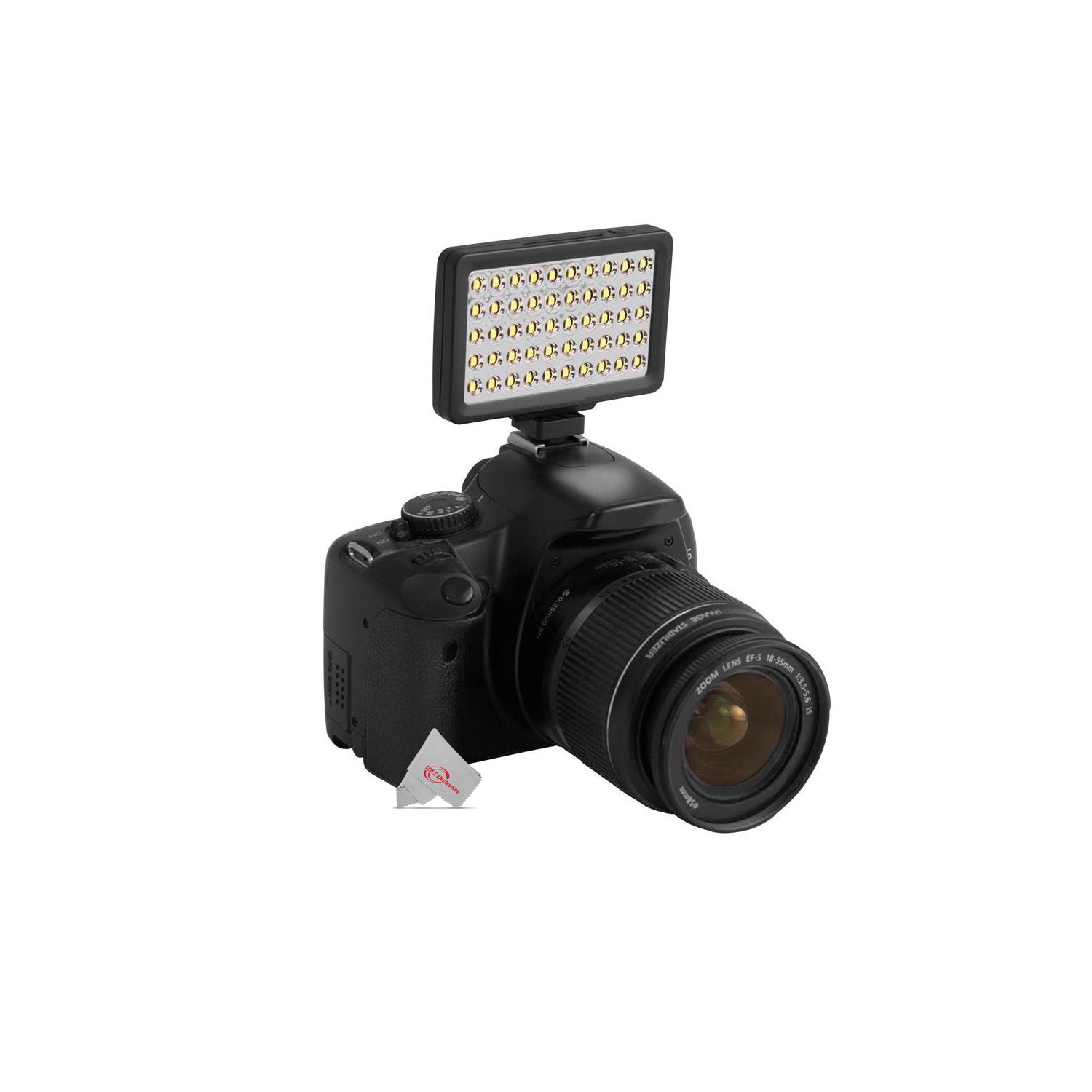 Vivitar Super Powerful Smartphone 50 LED Video Light for Podcasting Vlogging and Videoconferencing