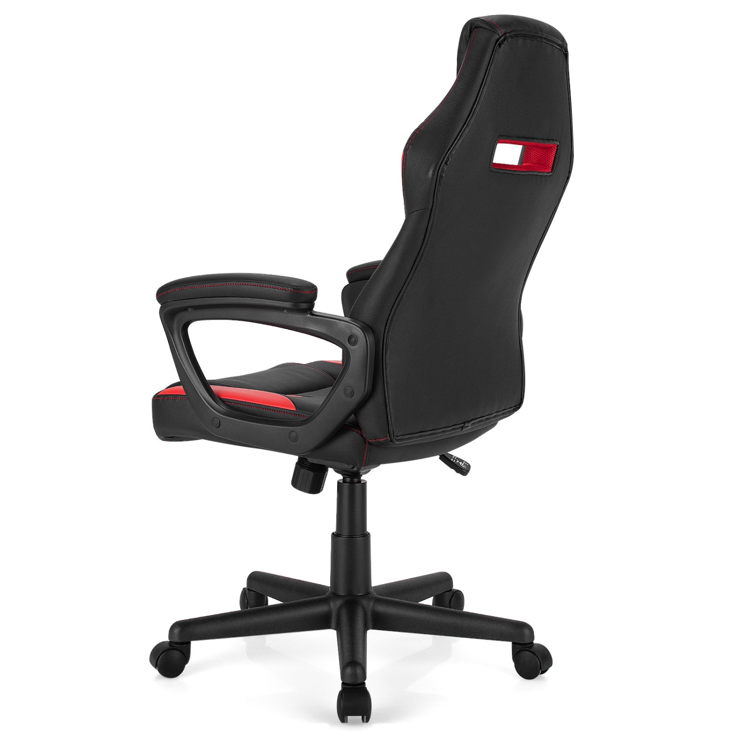 Topbuy Gaming Chair Ergonomic Computer Racing Chair Adjustable Swivel Task Chair w/Padded Armrest
