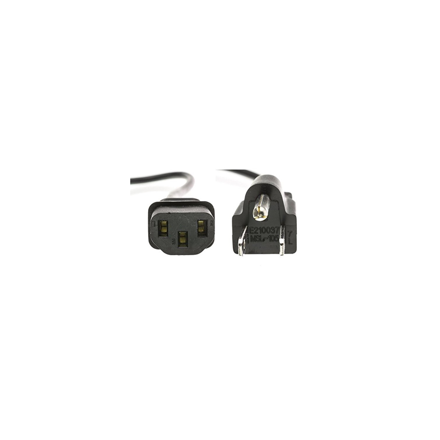 iMBAPrice - 6 Feet Universal AC Power Cord Cable Plug for Tv LCD Led Monitor Screen