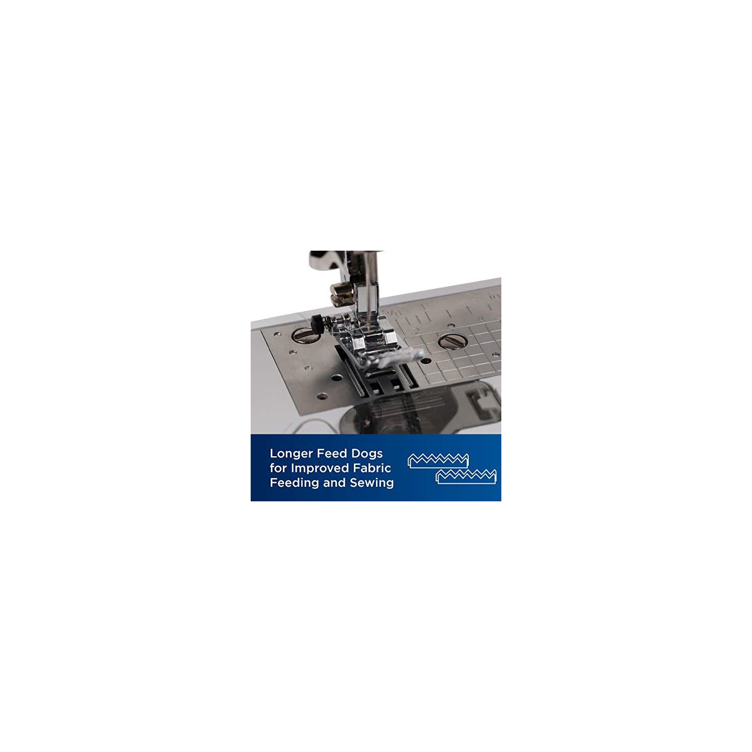 Brother ST150HDH Sewing Machine, Strong & Tough, 50 Built-in Stitches, LCD Display, 9 Included Feet