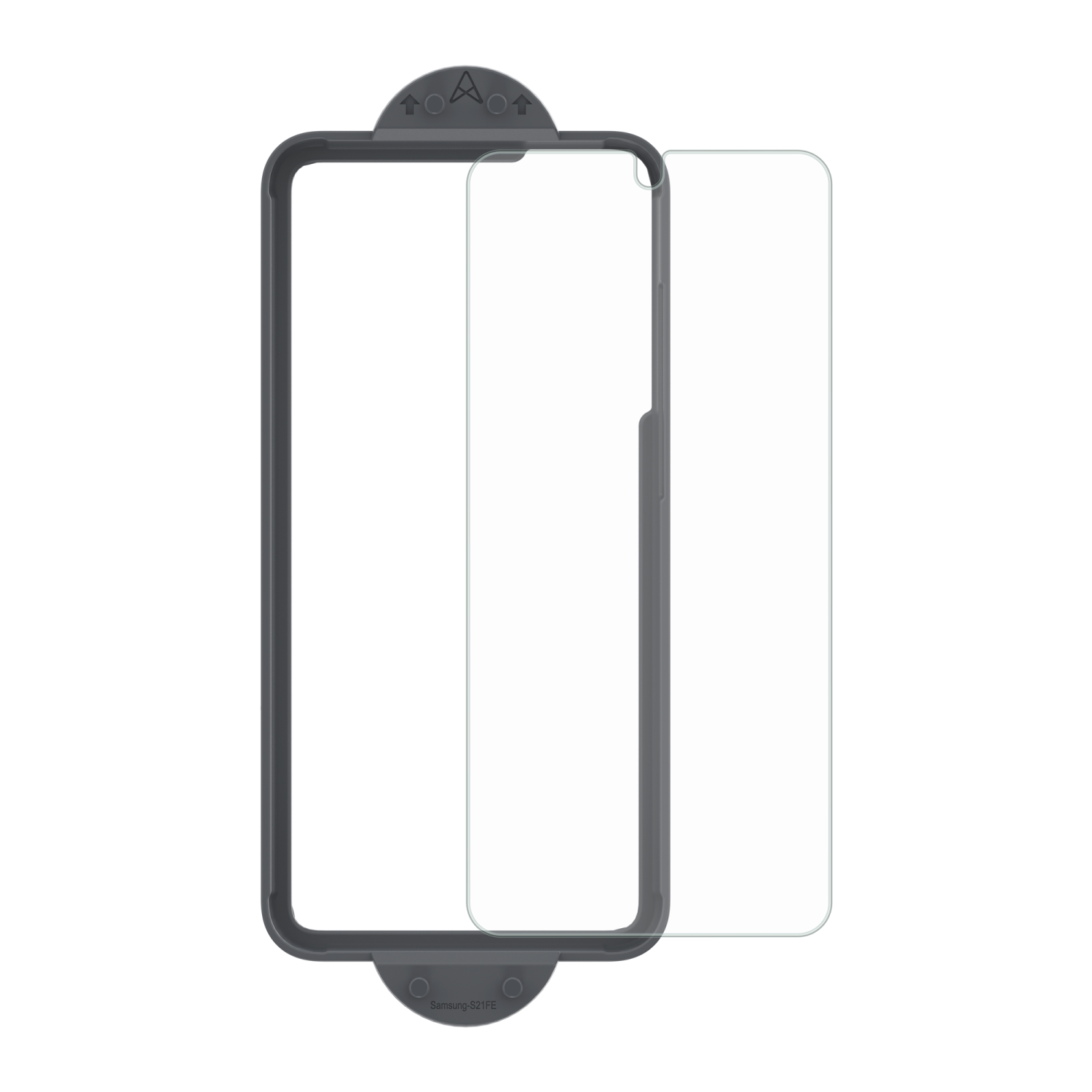 Protecteur d'écran ARMORGlass Pro d'AXS avec plateau d'installation pour Galaxy S21 FE 5G de Samsung