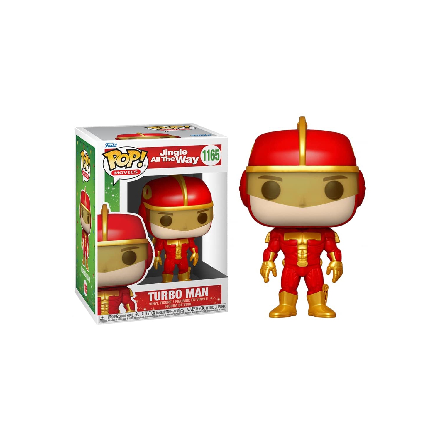 Pop Movies Jingle All The Way 3.75 Inch Action Figure - Turbo Man #1165