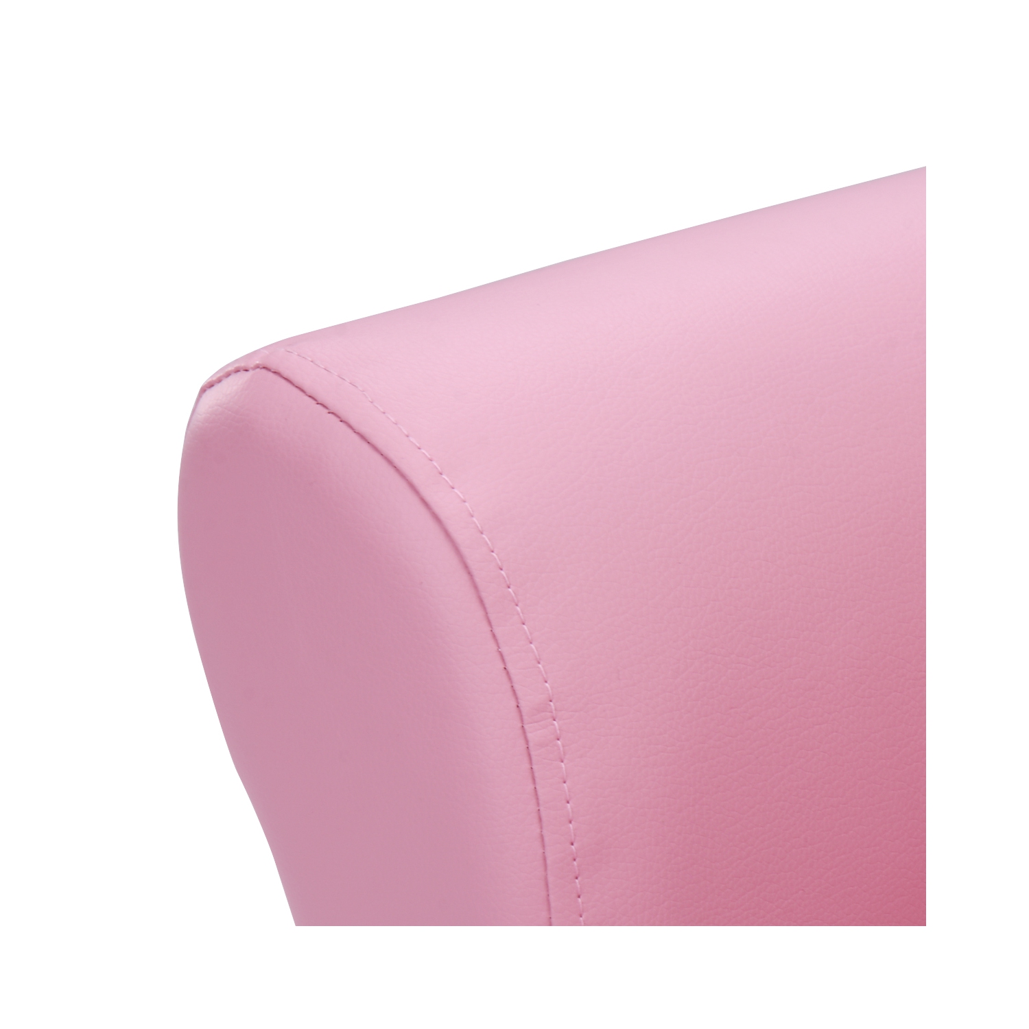 TopBuy – Fauteuil de loisirs pour tout-petits avec accoudoirs et canapé-éponge pour enfants, rose