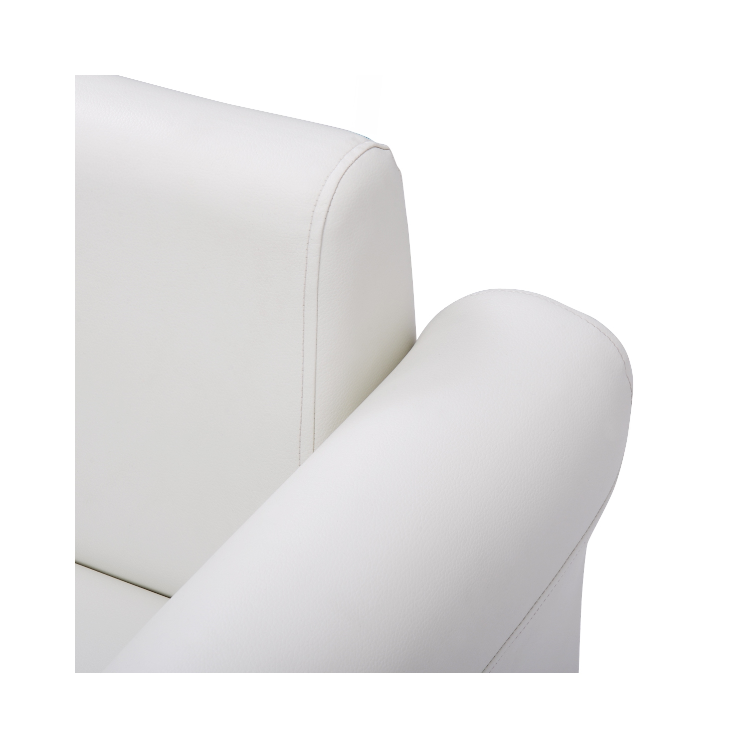 Topbuy Kids Sofa Upholstered Lounge Children Couch Ottoman w/ Armrest