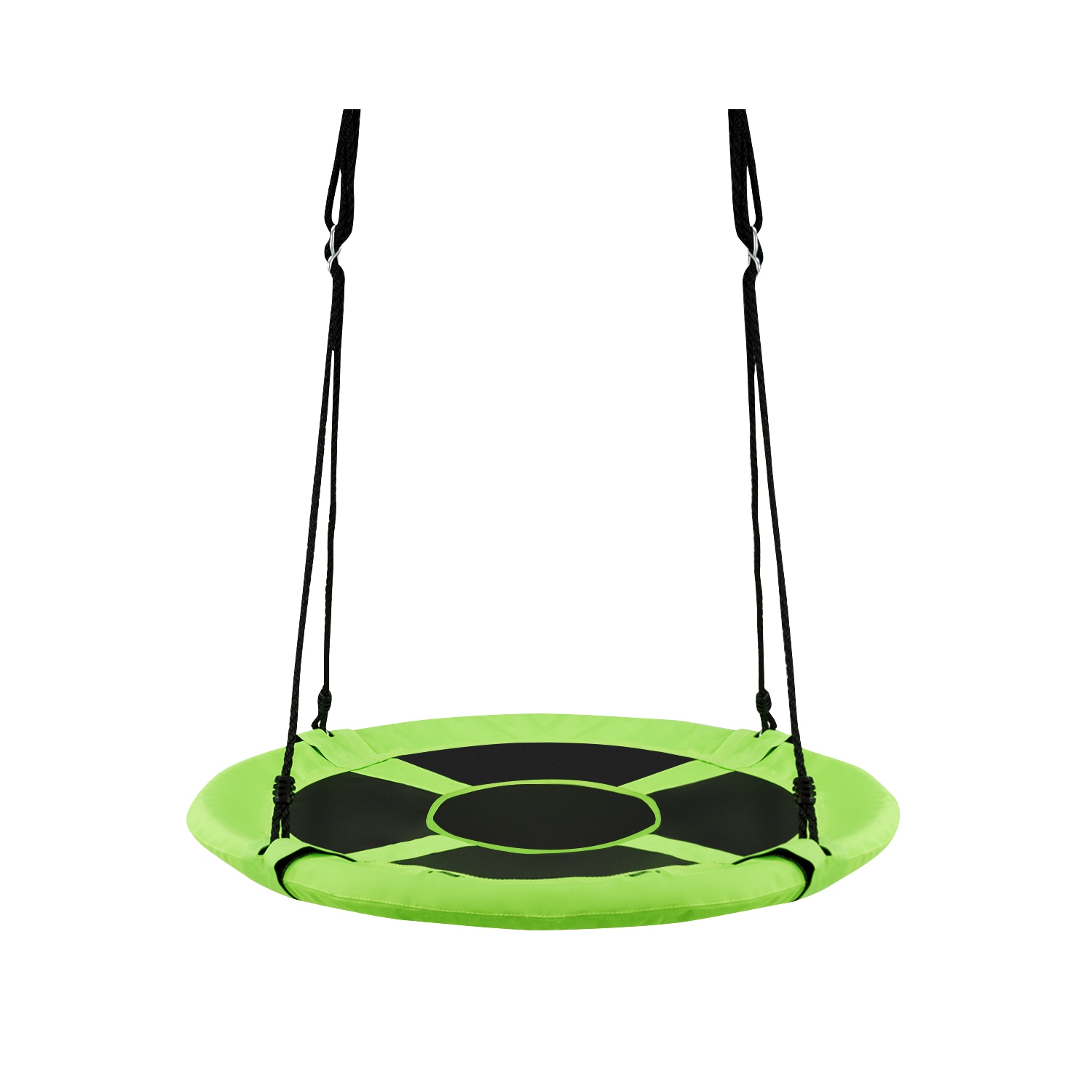 Topbuy 40" Kids' Saucer Tree Swing Seat Indoor Outdoor Play Set Grren/ Blue