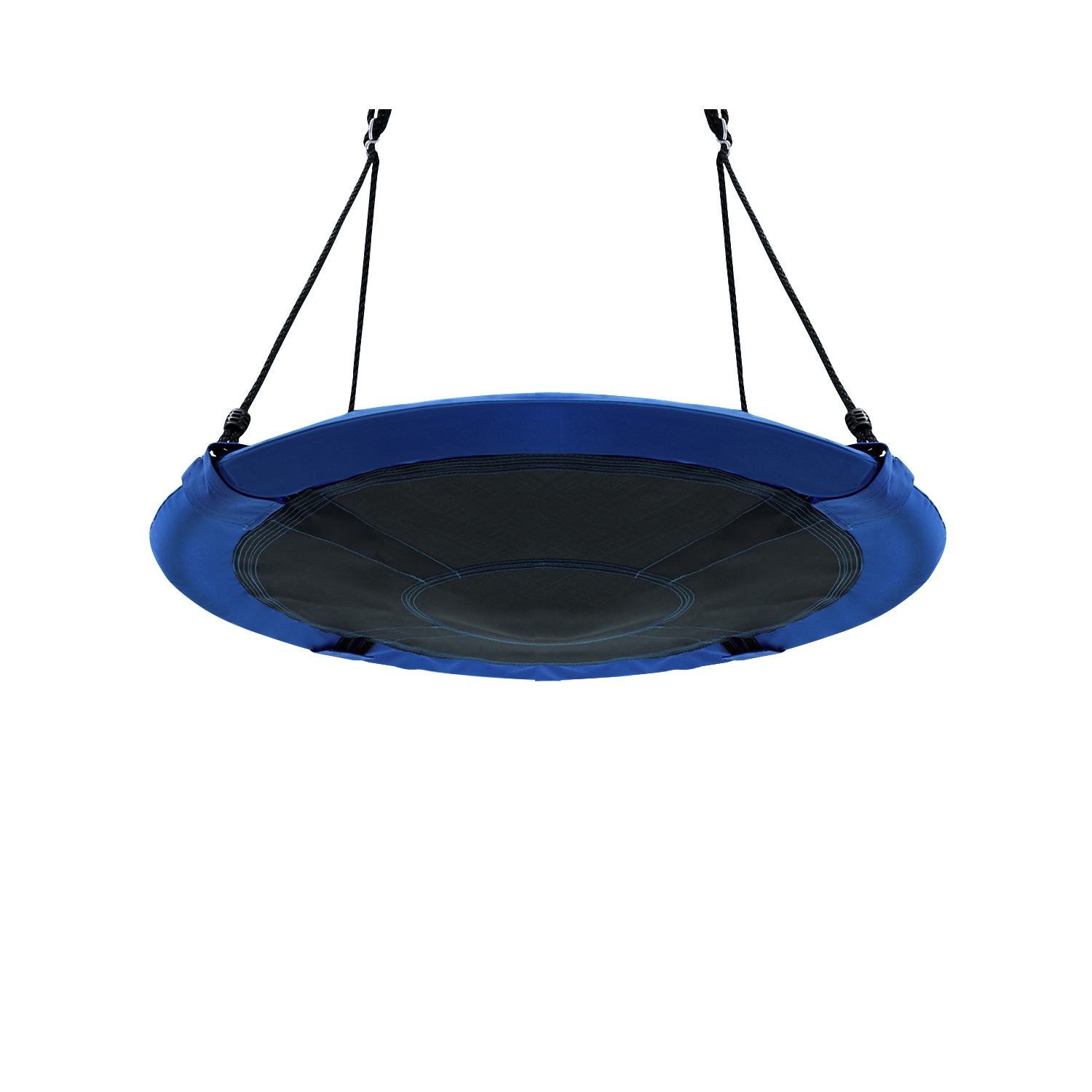 Topbuy 40" Kids' Saucer Tree Swing Seat Indoor Outdoor Play Set Grren/ Blue