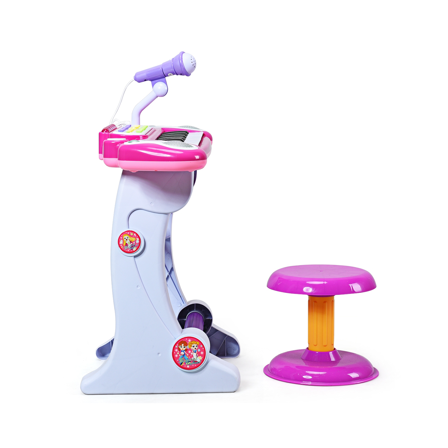 Le piano électronique à 37 touches pour enfants de TopBuy avec microphone et tabouret