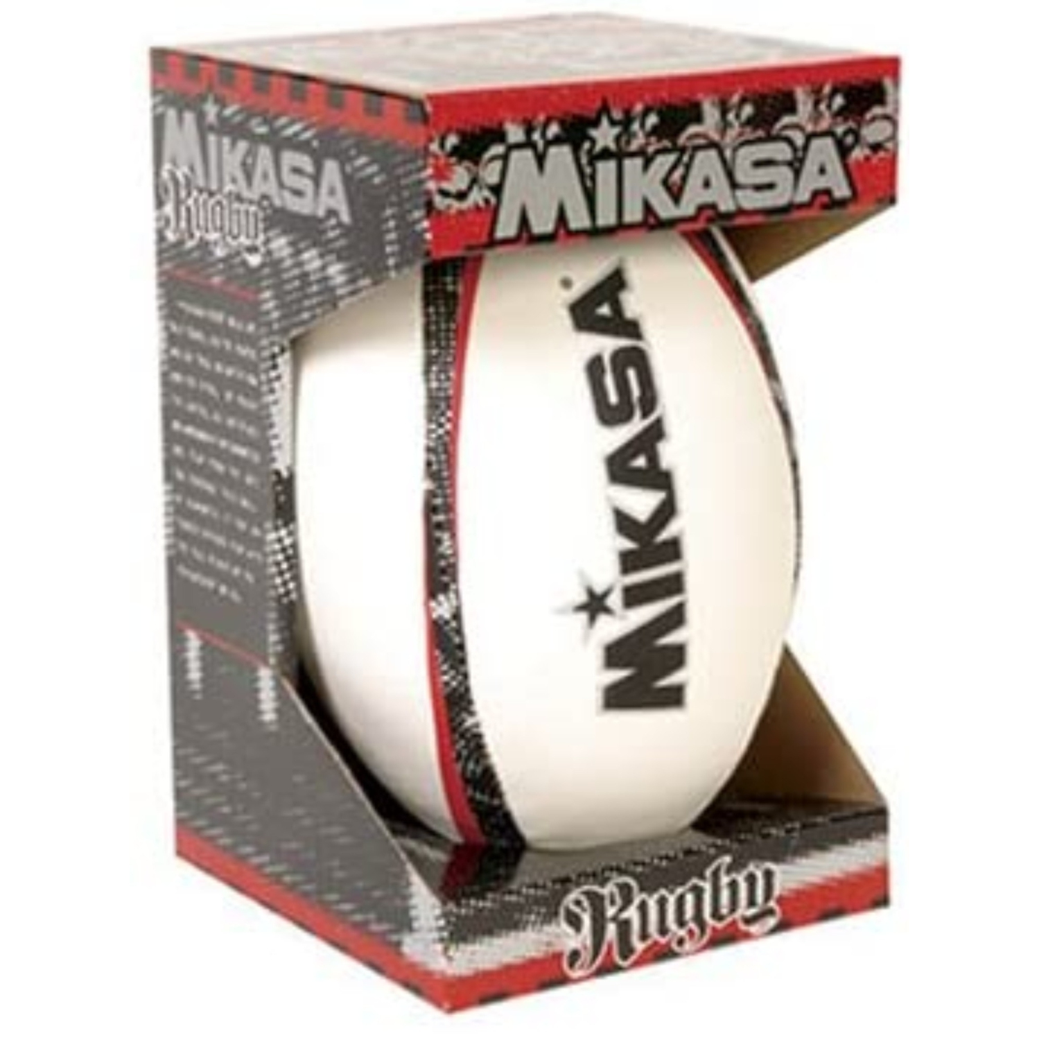 Mikasa RNB7 Kick-Off Ballon de Rugby - Équipement au Toucher Doux pour Extérieur, Taille Officielle 5