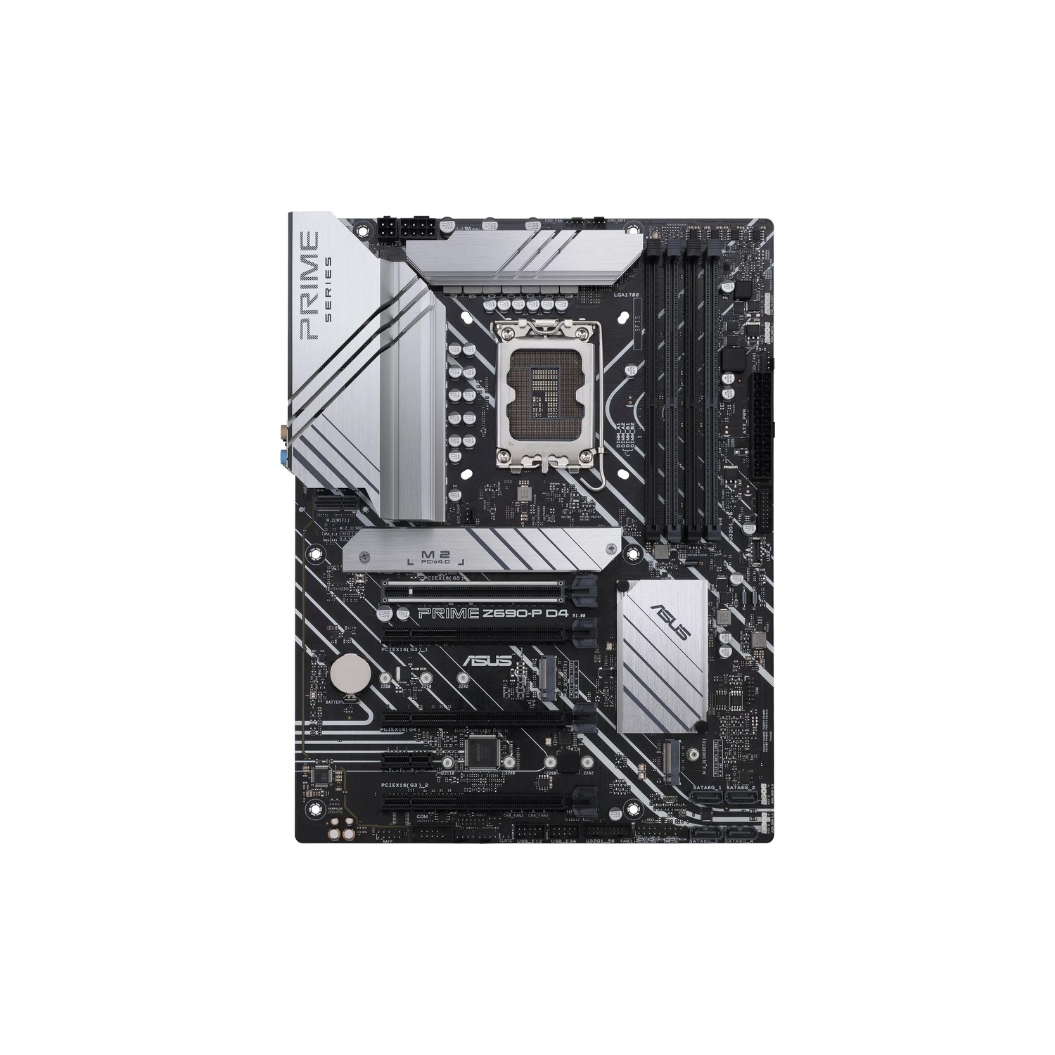 Asus Prime Z690-P D4 Desktop Motherboard