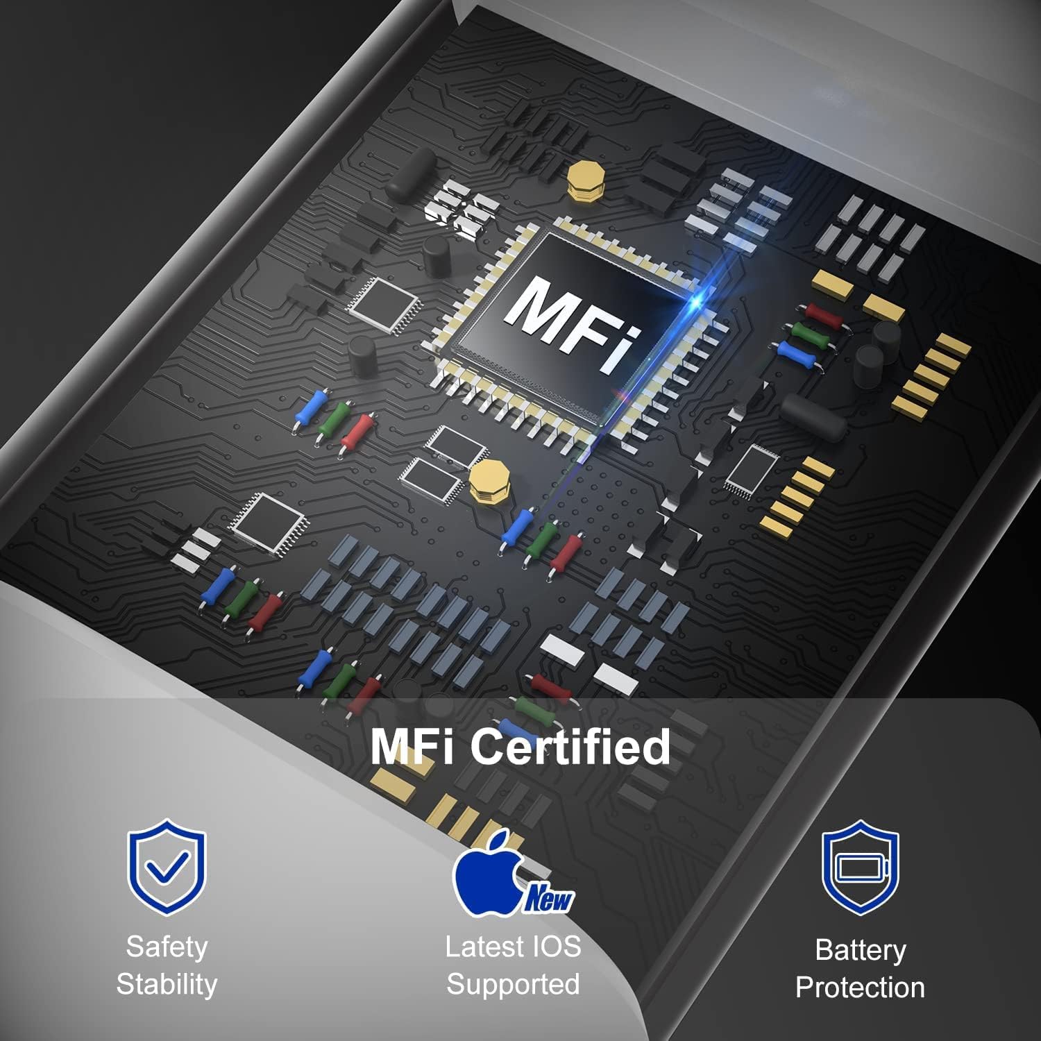 Paquet de 3 câbles Lightning vers USB-C Câble de chargement rapide de 1 m pour iPod iPhone iPad - expédition gratuite