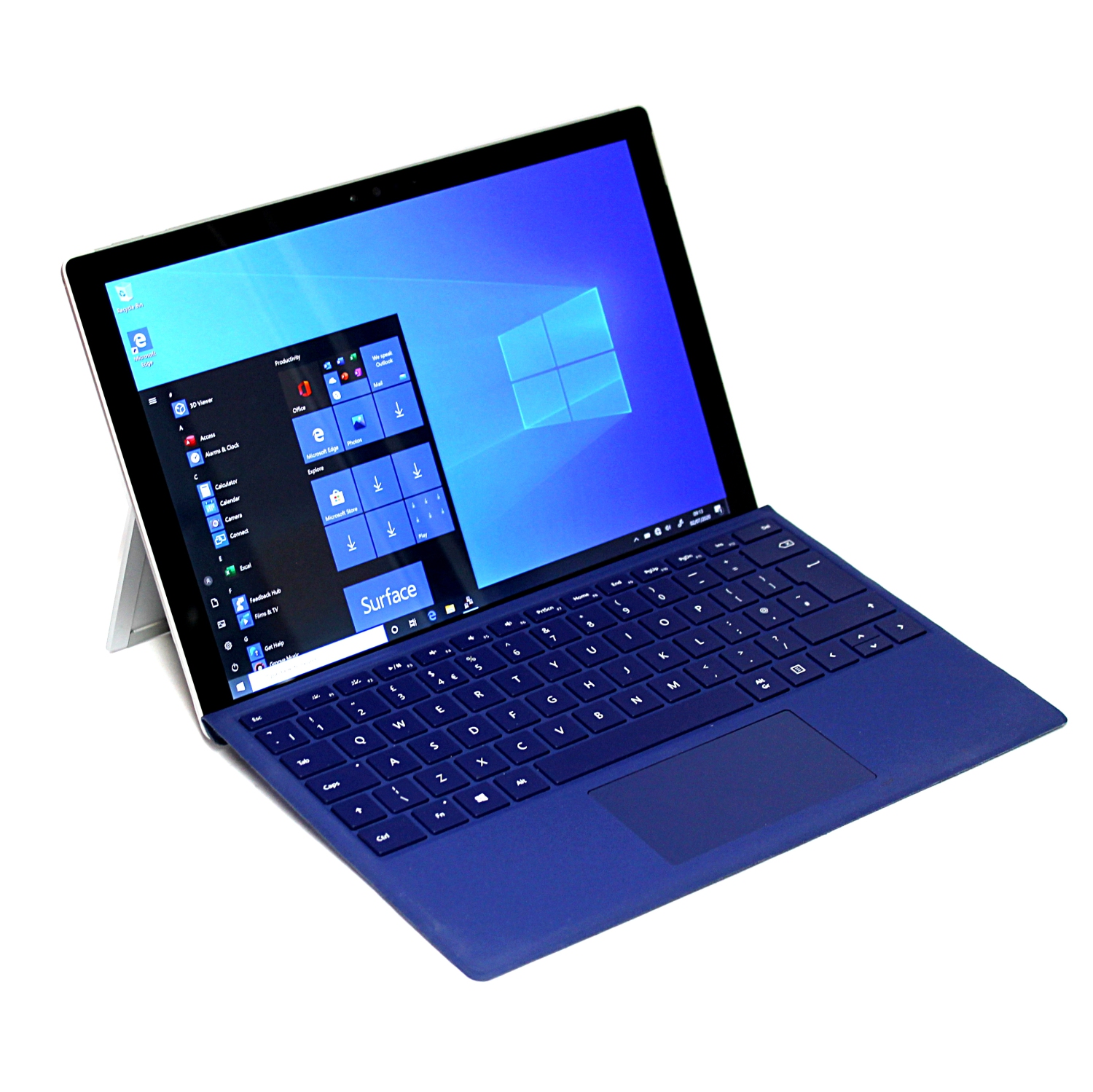 Refurbished - Microsoft Surface Pro 5 12.3" (1796) Intel Core i5 (7th Gen) 2.6Ghz, 256GB SSD, 8GB RAM w/ Surface Keyboard