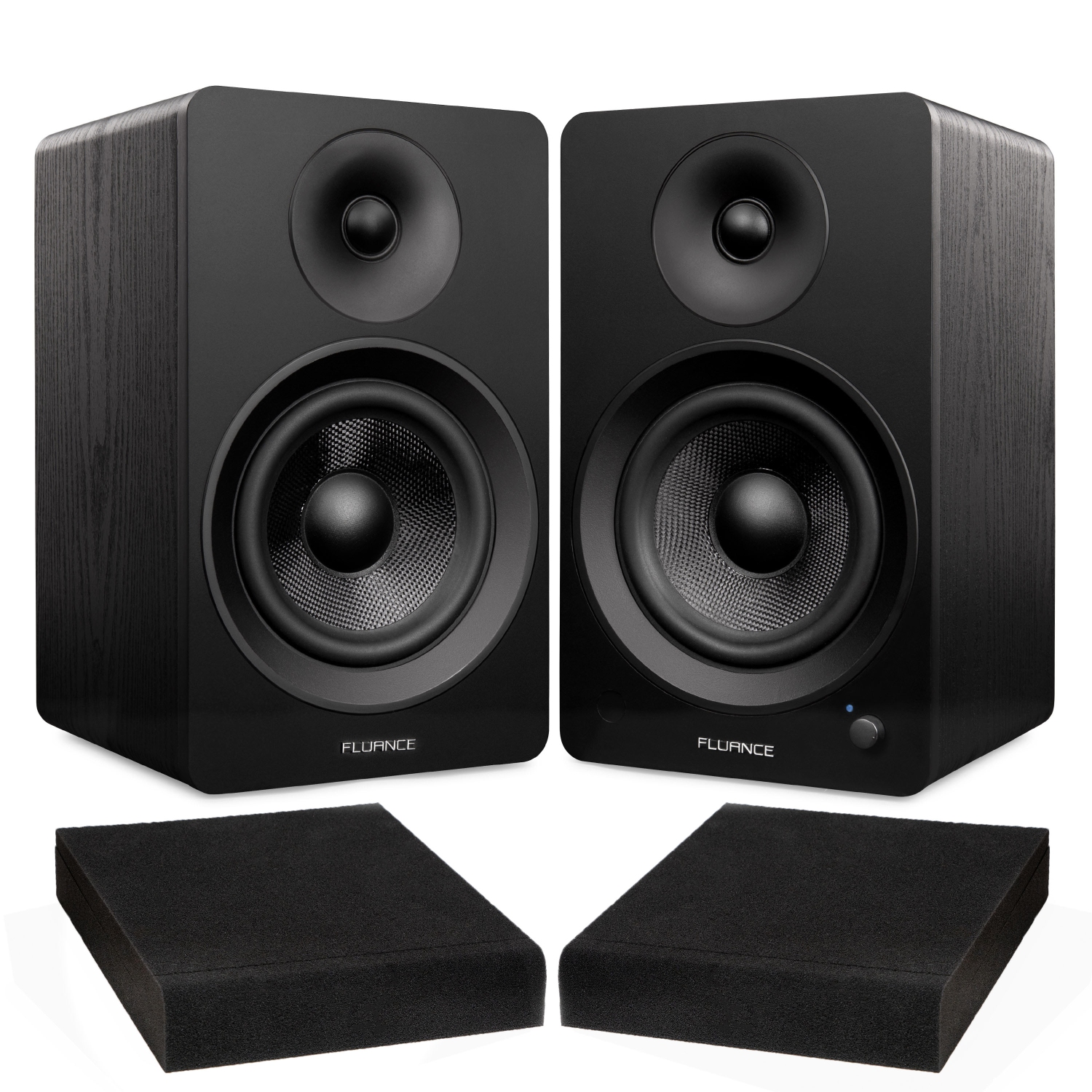 Fluance Ai61 Powered 2.0 Stereo Bookshelf Speakers with 6.5