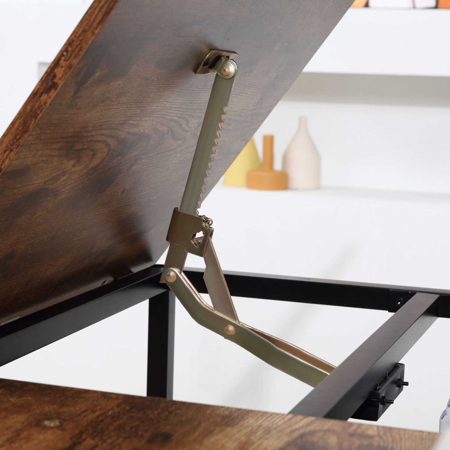 HOMCOM Adjustable Drafting Table Art Desk Drawing Table Craft Desk Workstation for Painting Multifunctional Writing Desk with Tiltable Tabletop and