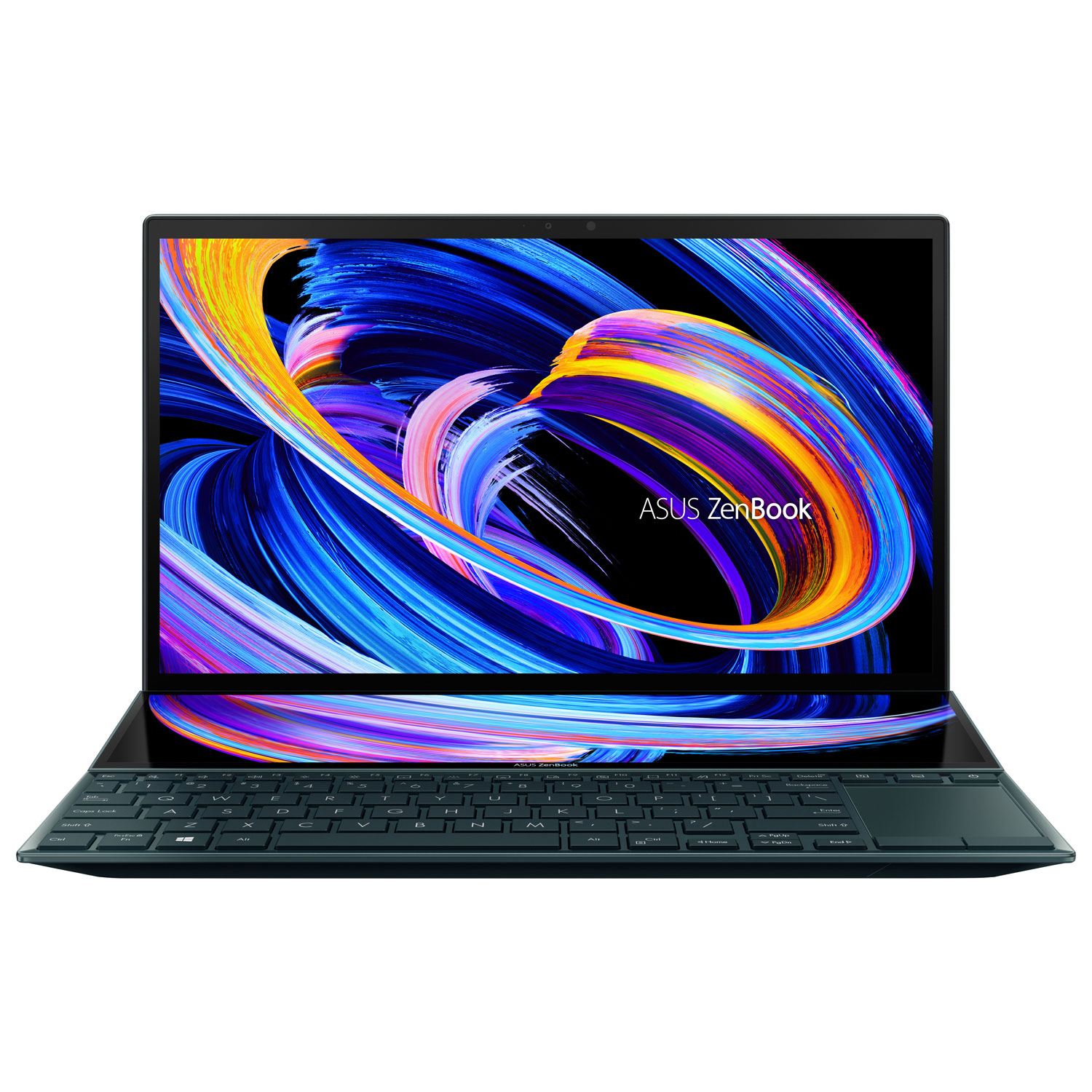 ASUS ZenBook Duo 14" Touchscreen Laptop - Blue (Intel Evo i7-1165G7/512GB SSD/16GB RAM/Windows 11) - Eng