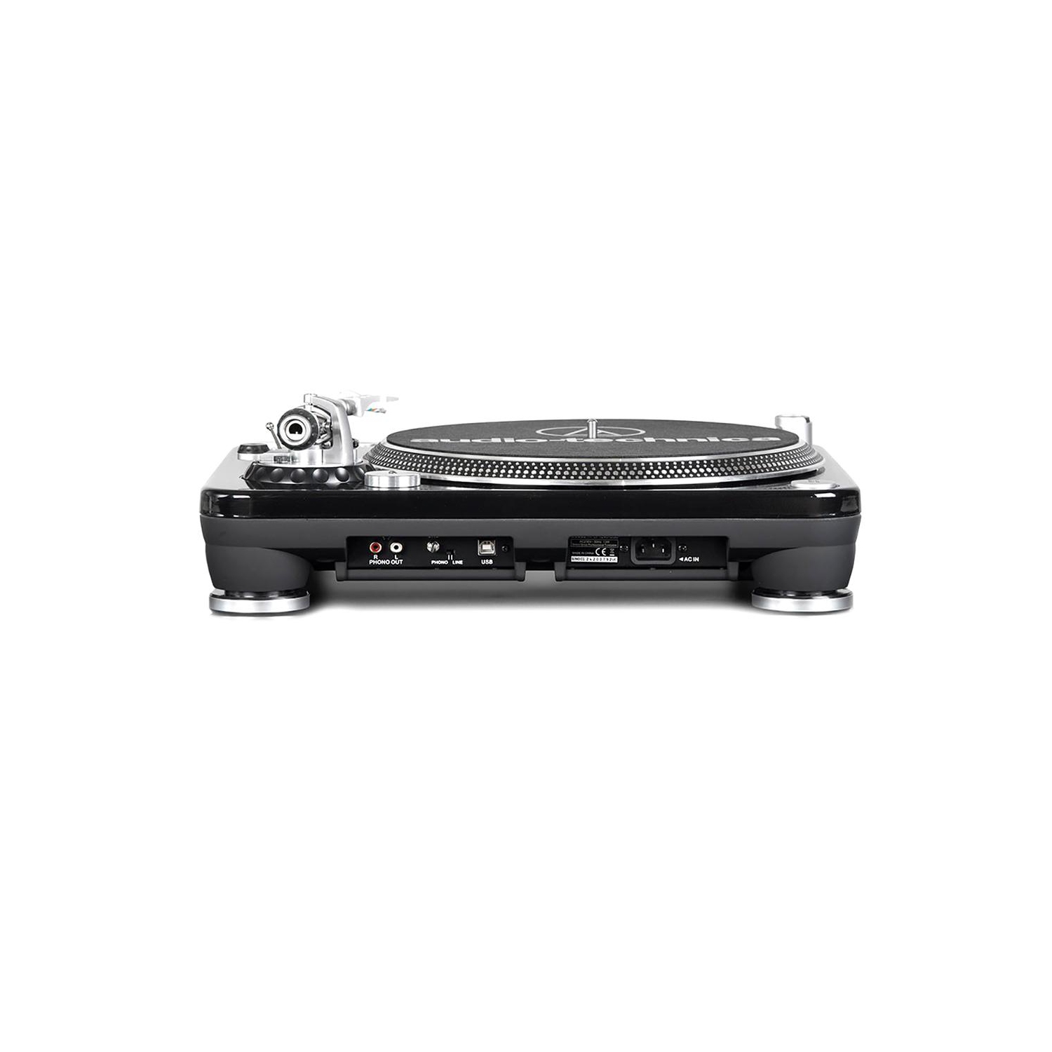 Audio-Technica AT-LP1240-USBXP Platine DJ professionnelle à entraînement direct (analogique et USB)