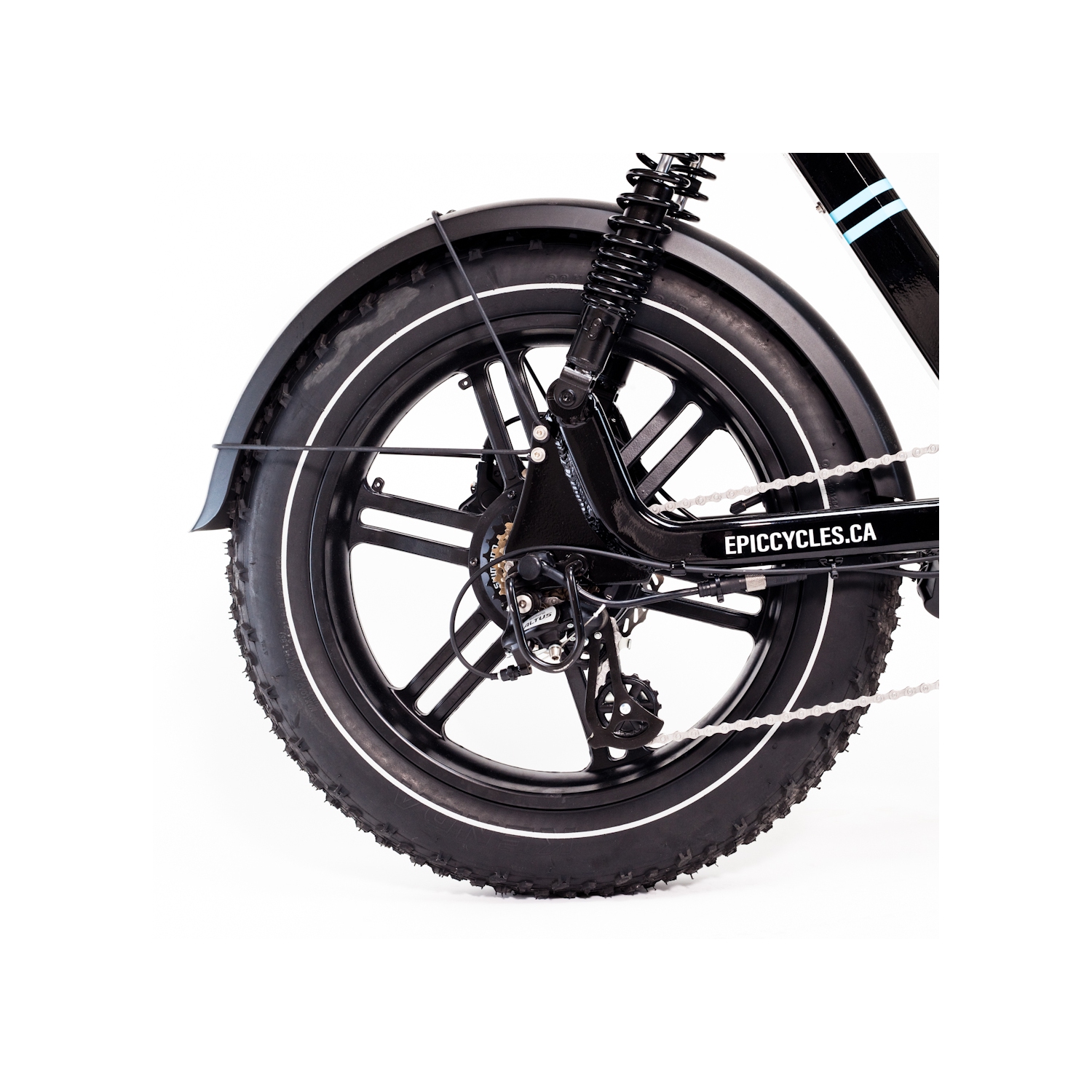 BlueRev Miami Vice Electric Bicycle Cyan