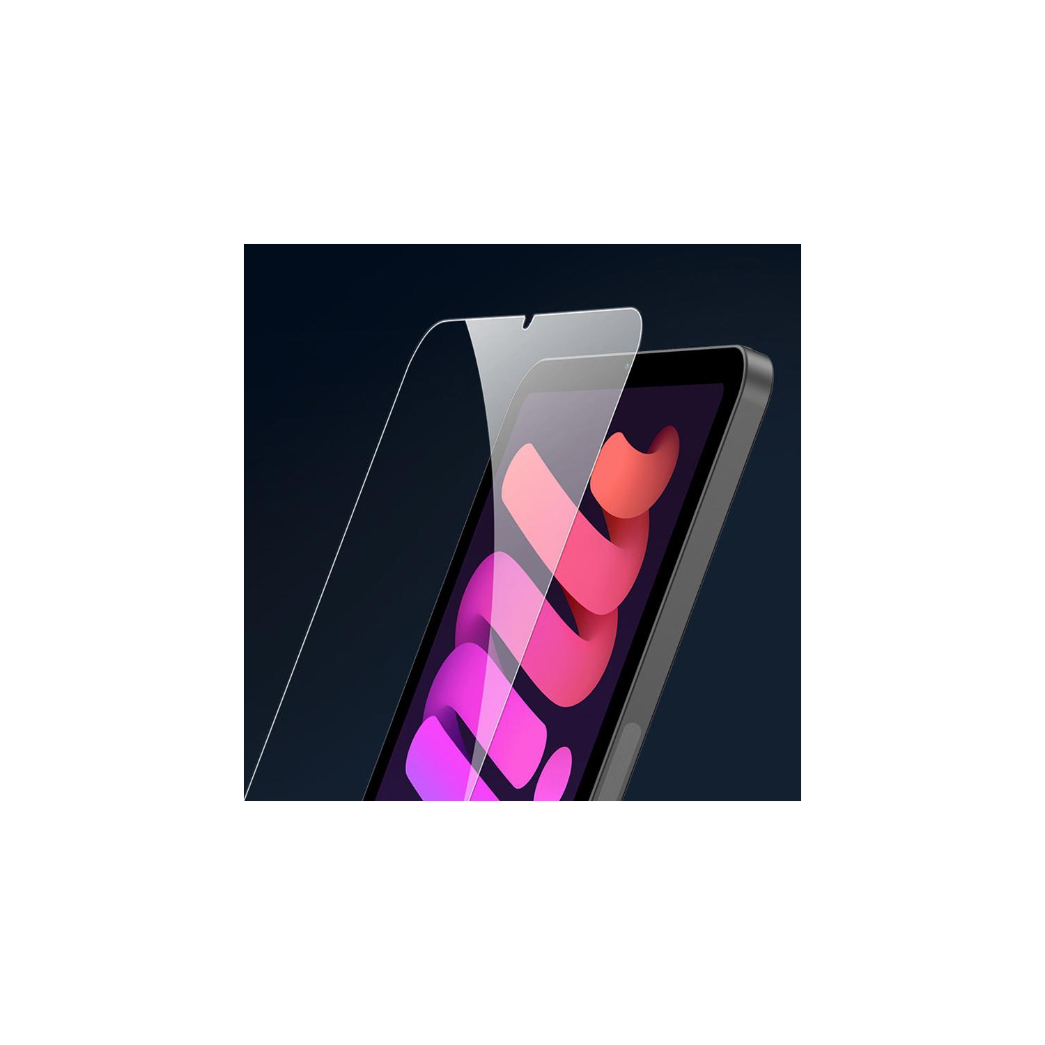 PANDACO Tempered Glass Ultra Thin Screen Protector for iPad Mini 6 / Mini 7