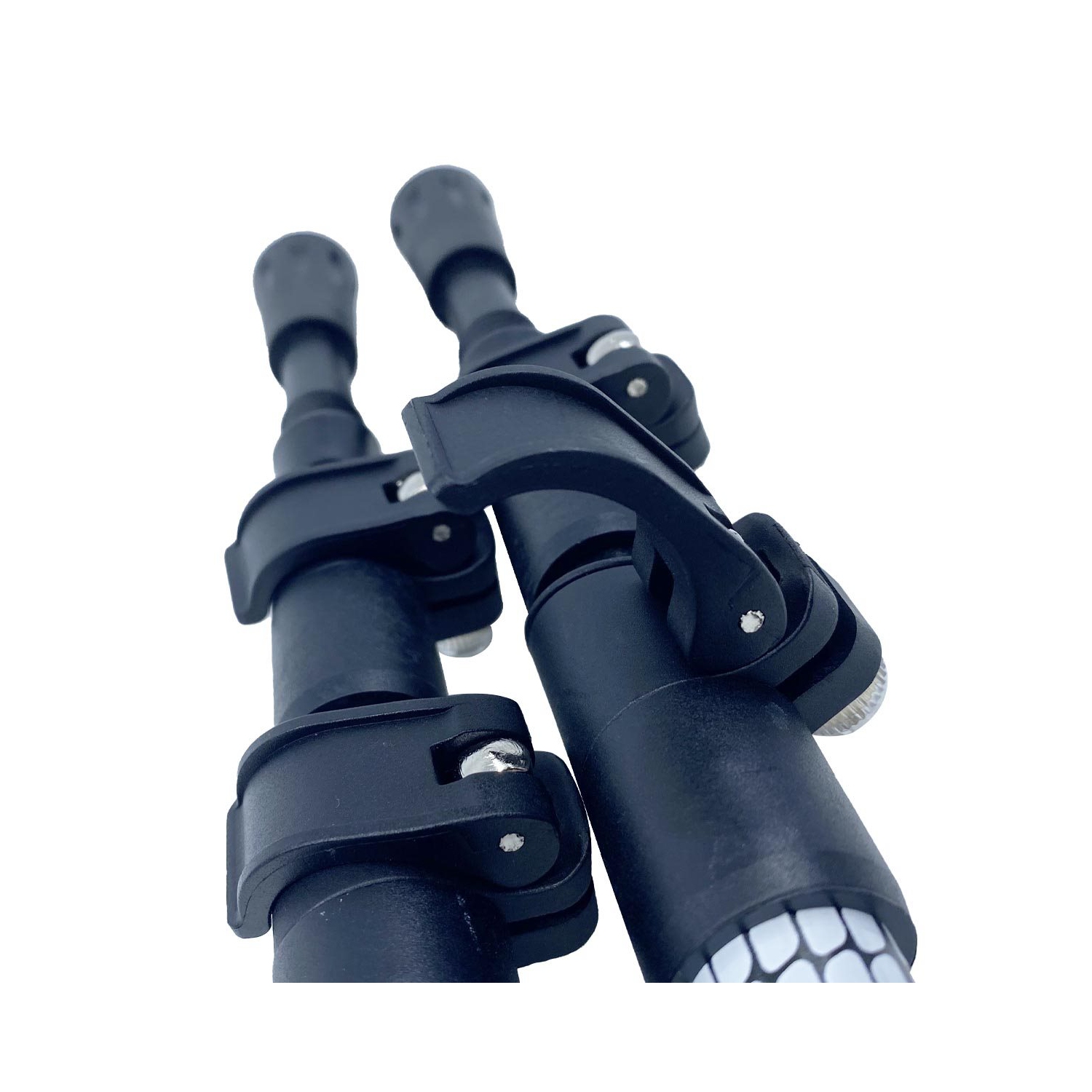 SNOWTREK Bâtons de Randonnée Rétractables - Paire de Bâtons de Marche Ajustables en Aluminum