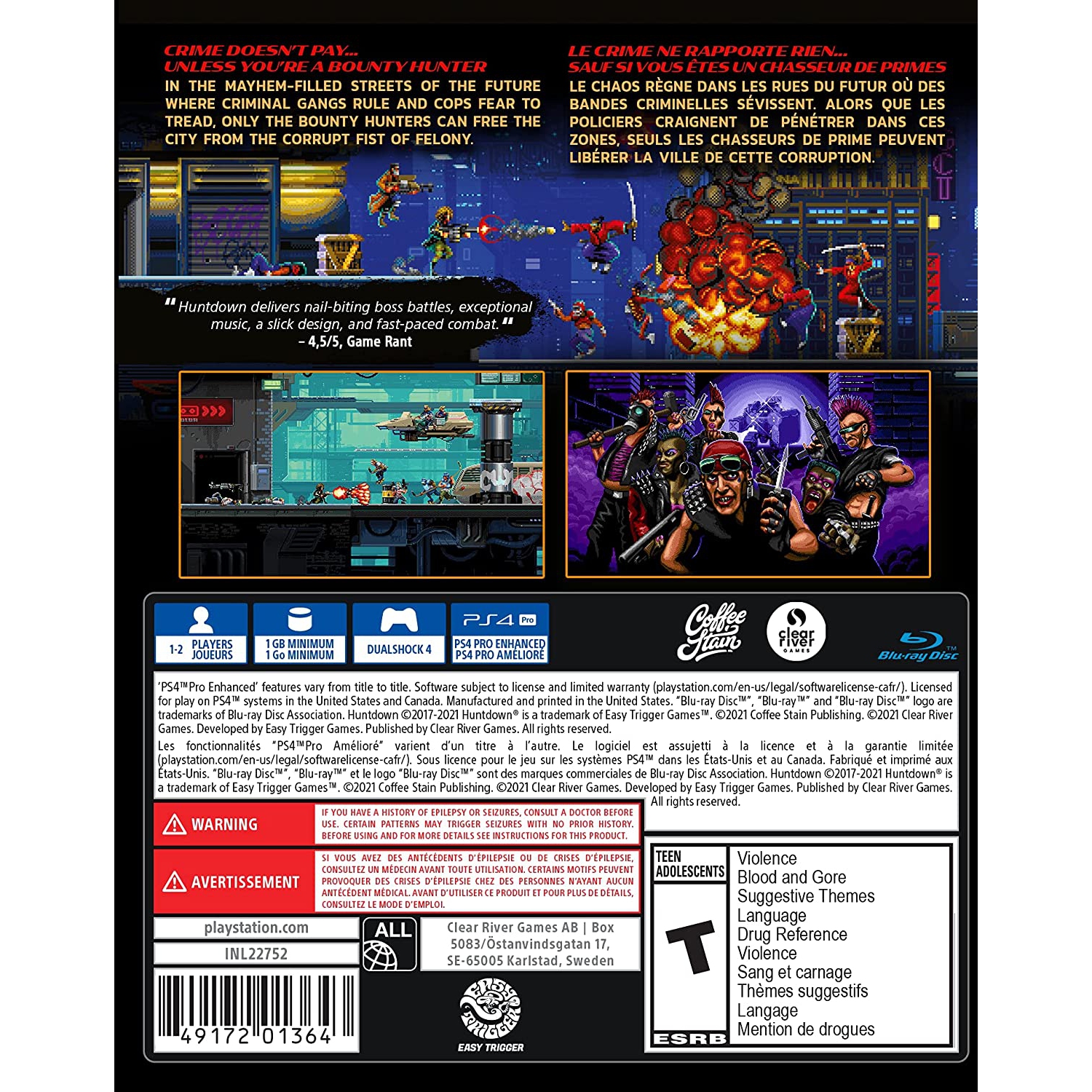 Huntdown [PlayStation 4]