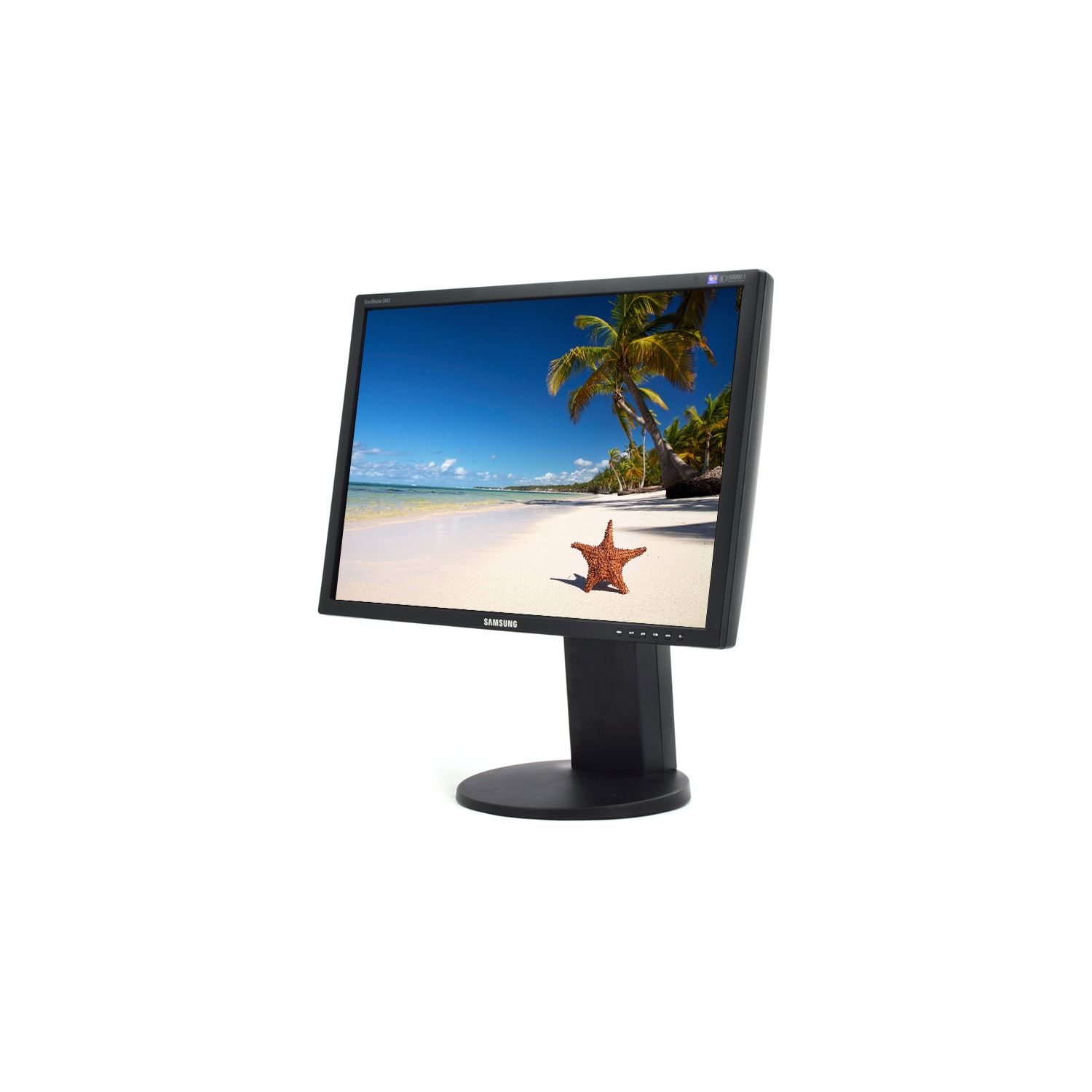 Refurbished (Excellent) - SAMSUNG 2443BW 24" WUXGA 1920 x 1200 D-Sub, DVI LCD Monitor-Recertified