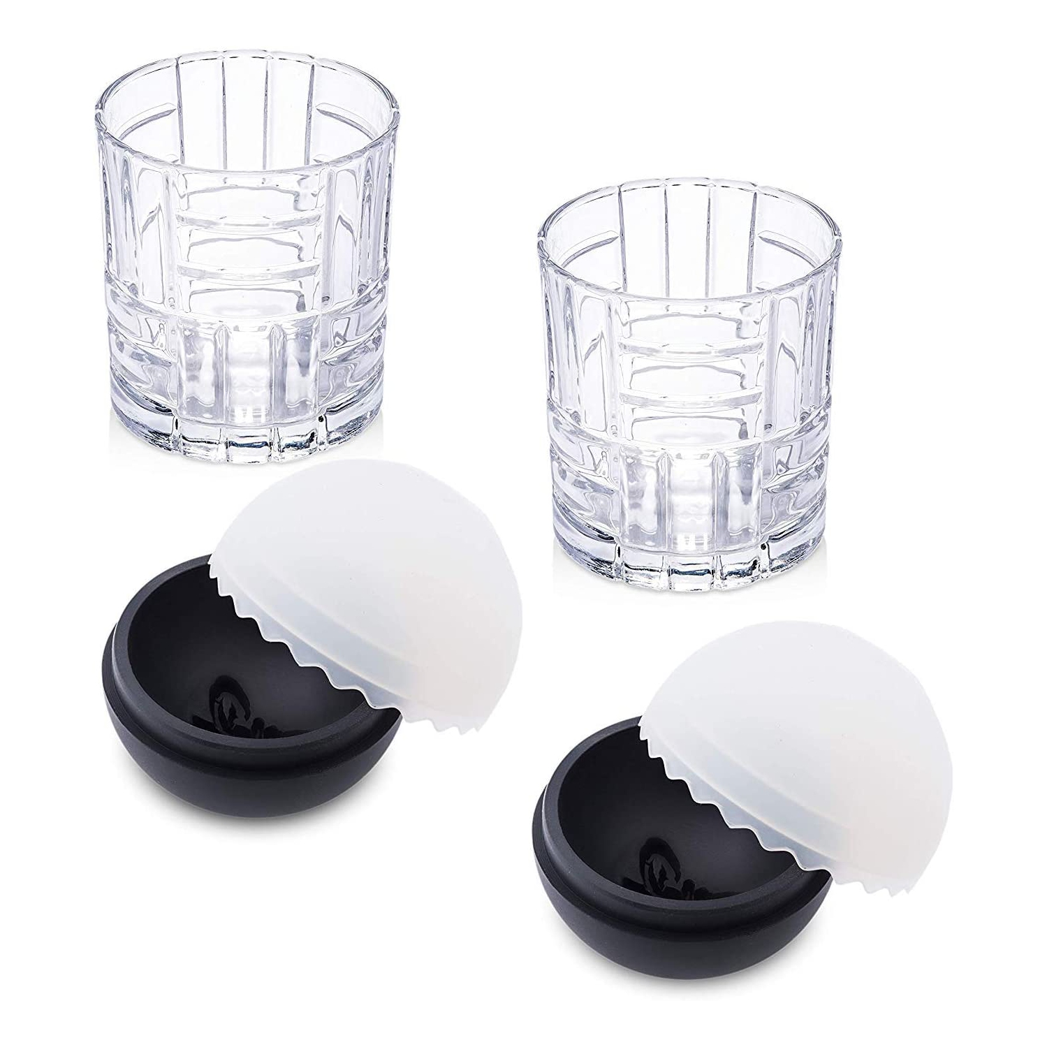 Whiskey Glasses On The Rocks Set Of 2