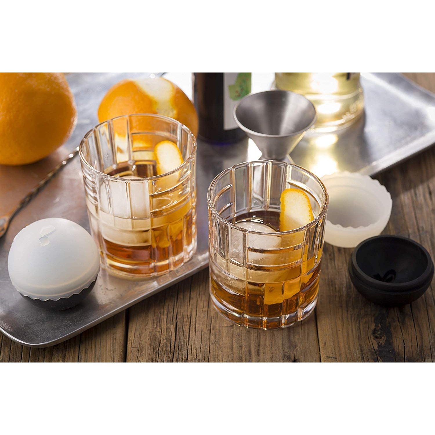 Whiskey Glasses On The Rocks Set Of 2