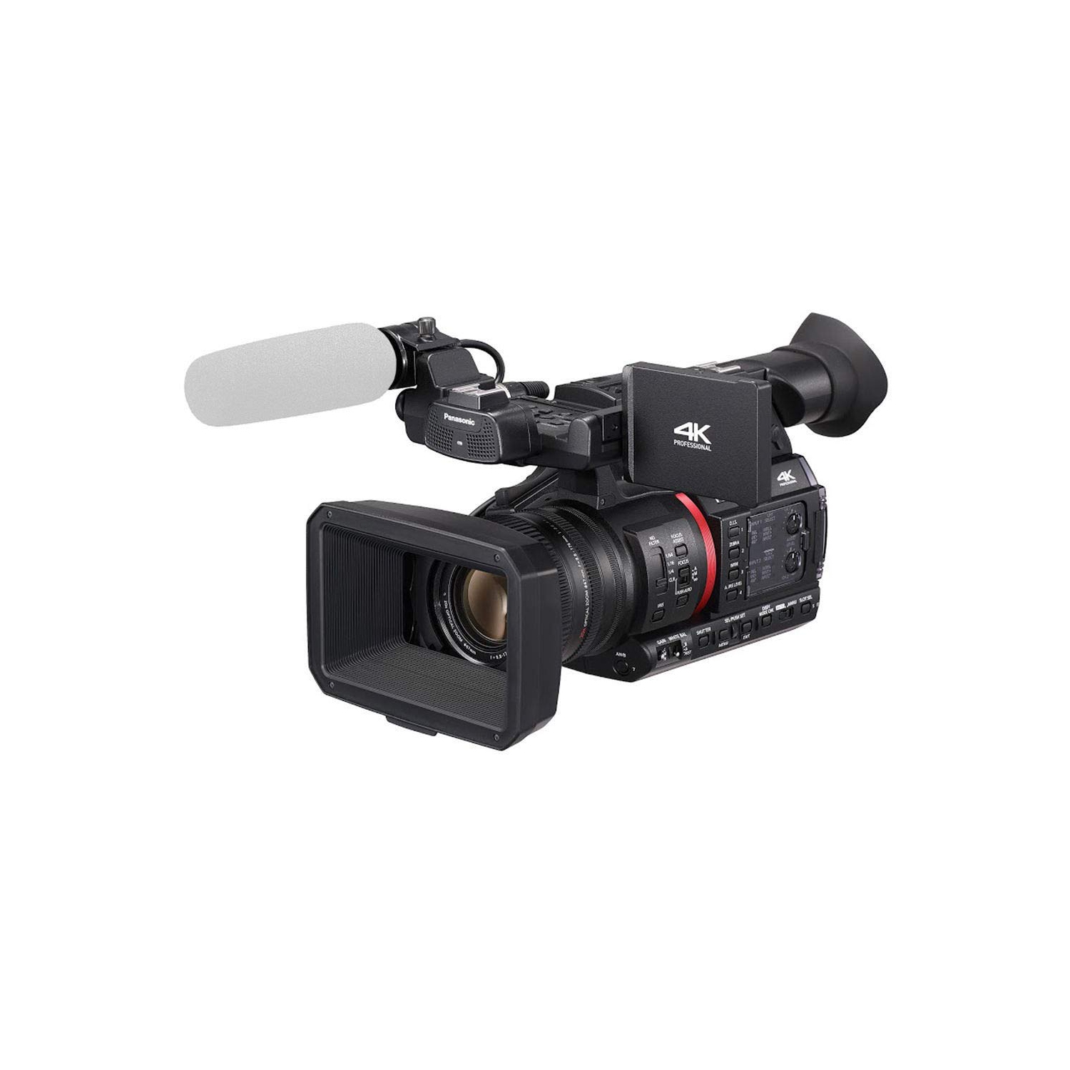 Panasonic AG-CX350 4K Camcorder Accessory Bundle with Cleaning Kit and Professional Headphones