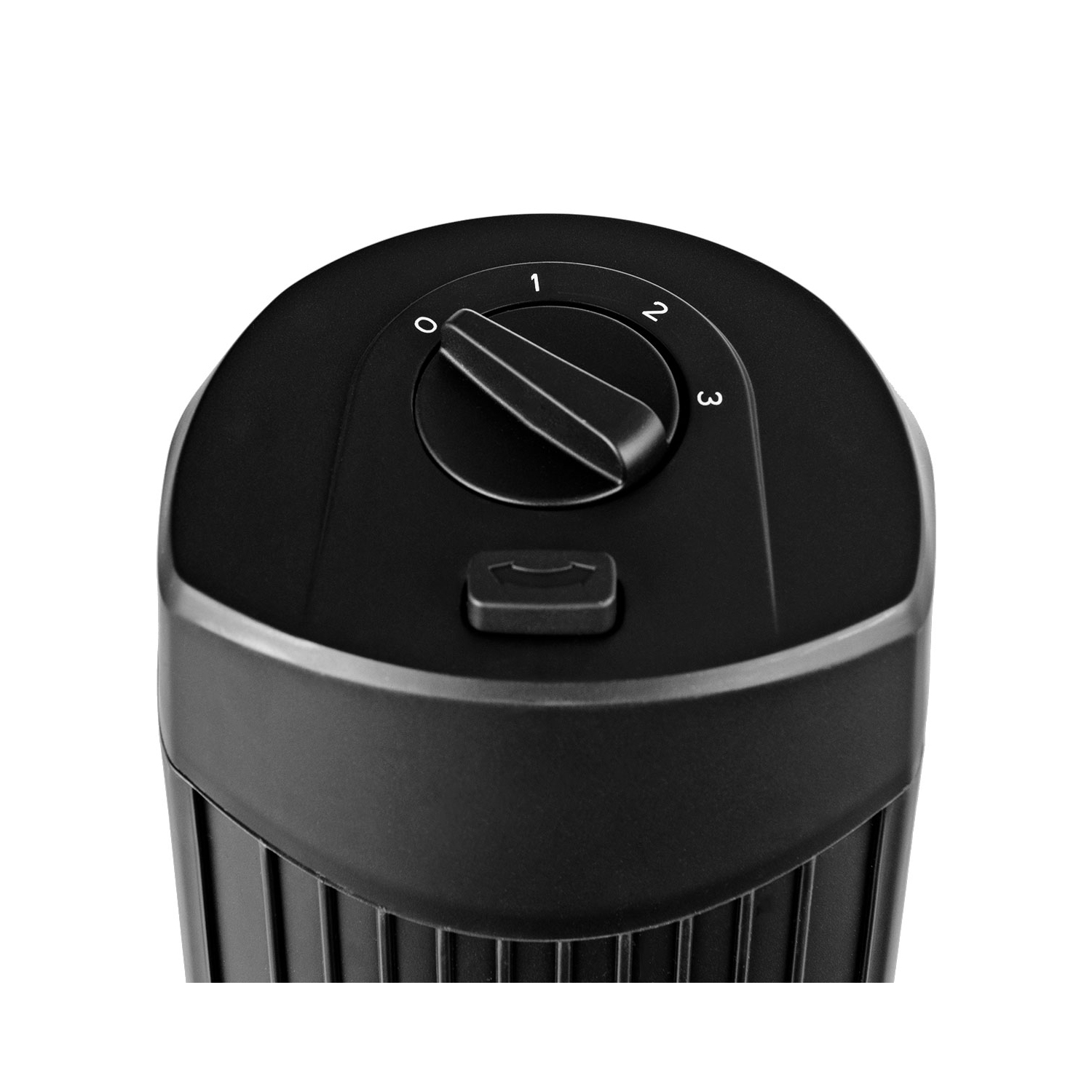 Topbuy 28" Oscillating Tower Fan 3 Wind Outlet Speed Space Cooling 35W Black/White