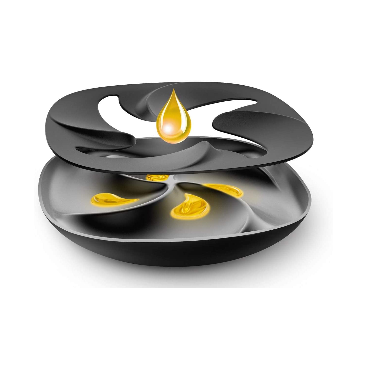 Open Box -Philips Twin TurboStar XXL Analog Air Fryer - 1.4kg - Black