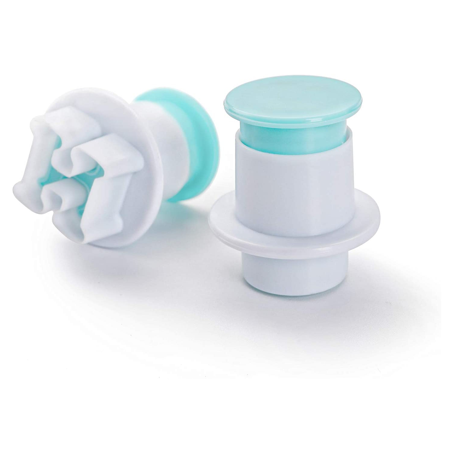 52 Pieces Fondant Letter Cutters, Plastic Alphabet Cake Mold Decorating Tools, Embosser Cutter Cookie Stamp Impress, Uppercase Lowercase DIY Sugar