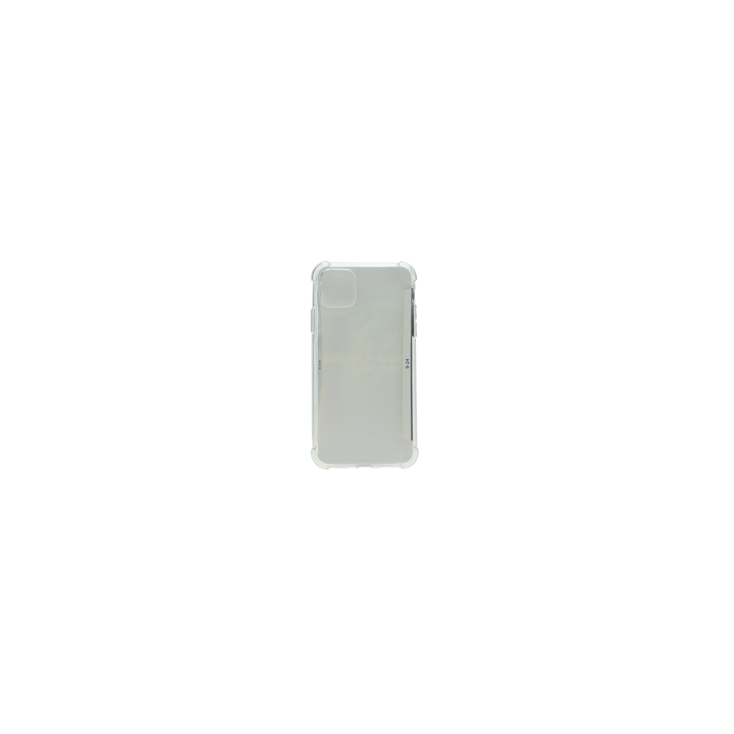 TopSave Extra Corner Bumper Soft TPU Gel Rubber Case For Apple iPhone 13 Mini (5.4"), Clear