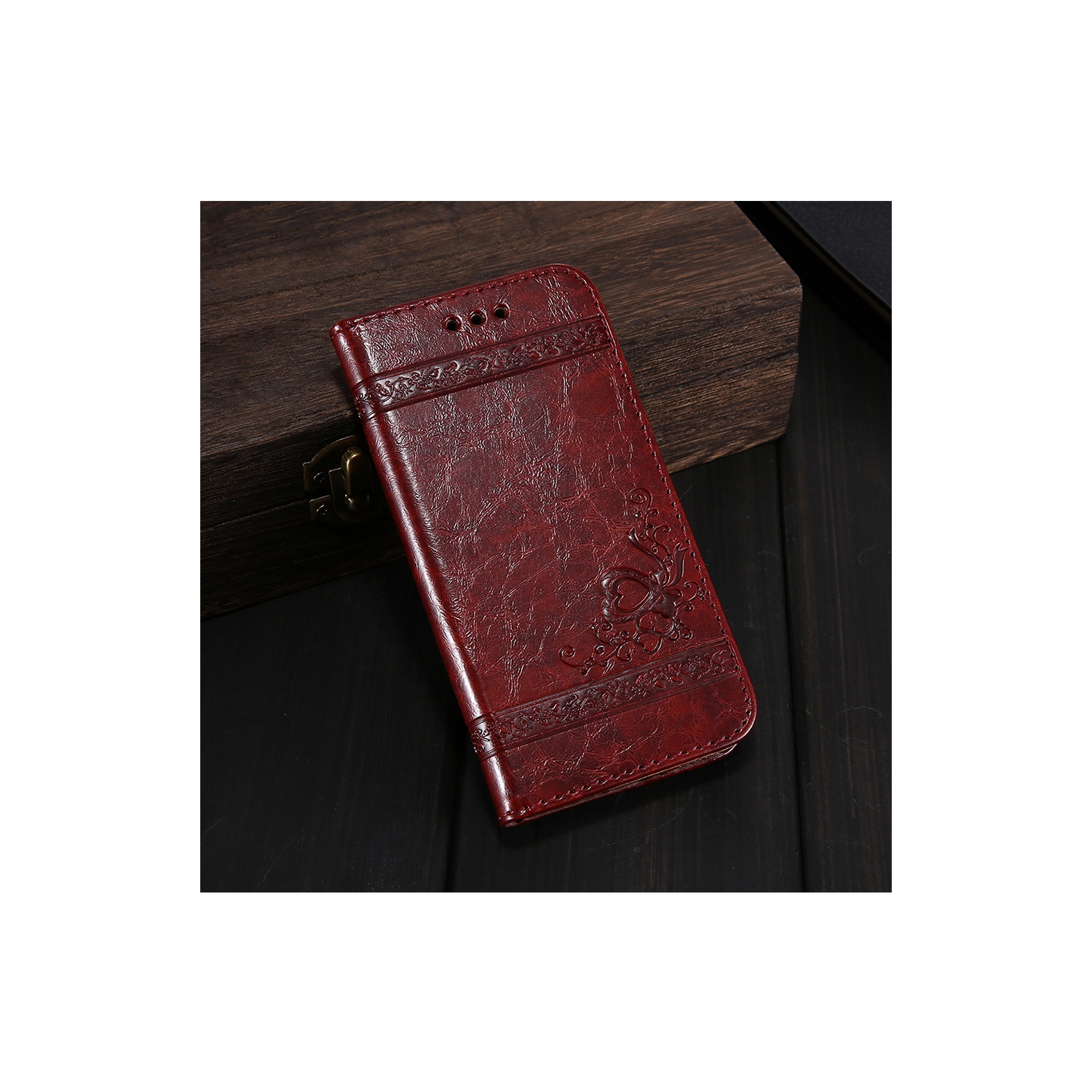 DORNA Leather Magnetic Wallet Case with Card Slots Kickstand Magnetic Closure Shockproof Flip Folio Book Case Cover for Samsung Galaxy NOTE 20 ULTRA