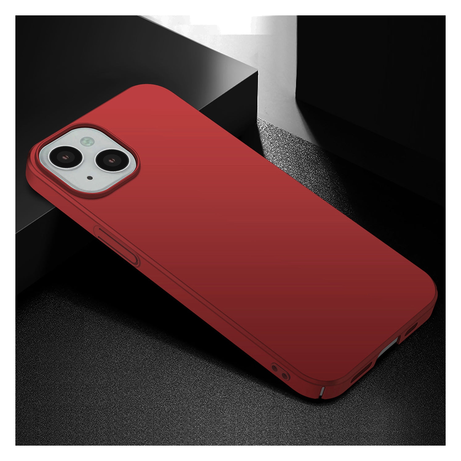 PANDACO Étui rigide ajusté pour iPhone 13 Mini