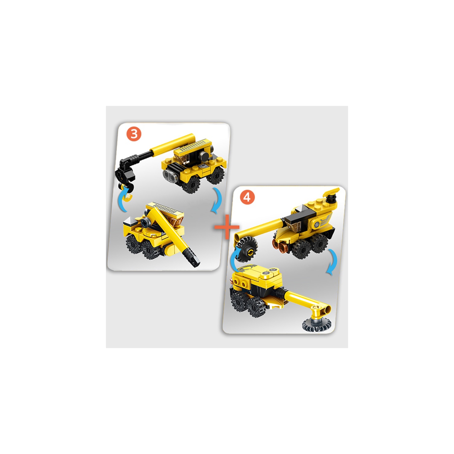 573 PCS Robot Building Blocks Kit, STEM Engineering Building Bricks Construction Toys, Compatible with All Major Brands, Ideal Educational Toy