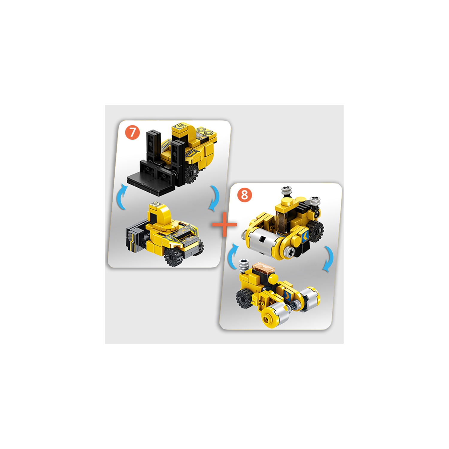 573 PCS Robot Building Blocks Kit, STEM Engineering Building Bricks Construction Toys, Compatible with All Major Brands, Ideal Educational Toy