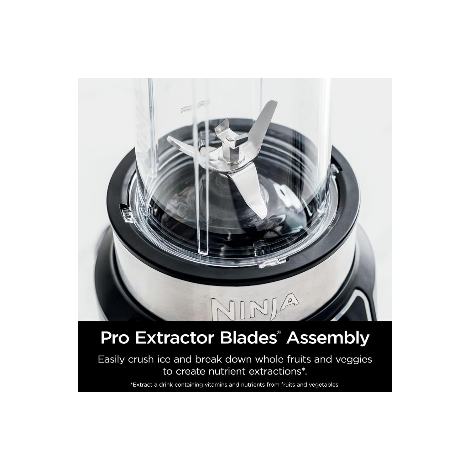 Ninja® Nutri-Blender Pro with Auto-iQ®, 1100-Peak-Watt, Personal Blender