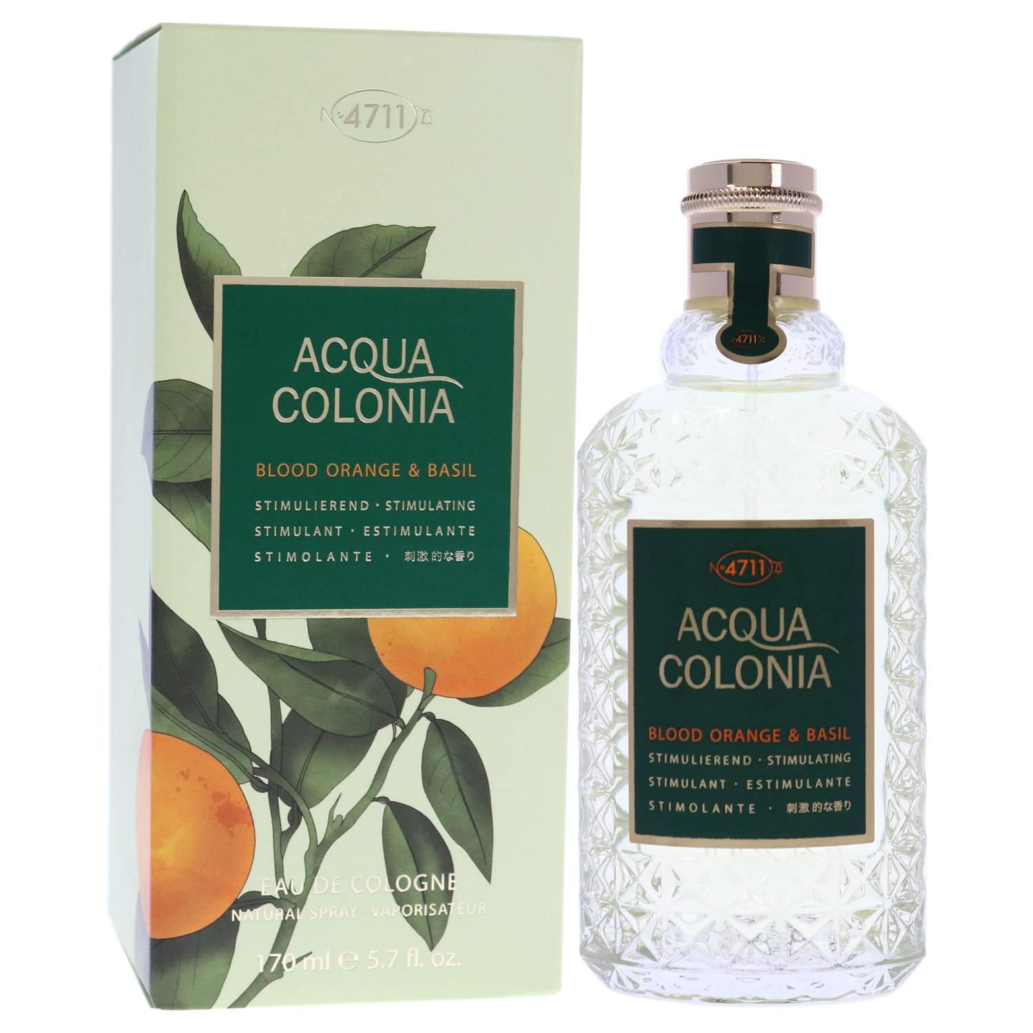 4711 Acqua Colonia Blood Orange and Basil by Muelhens for Women - 5.7 oz EDC Spray