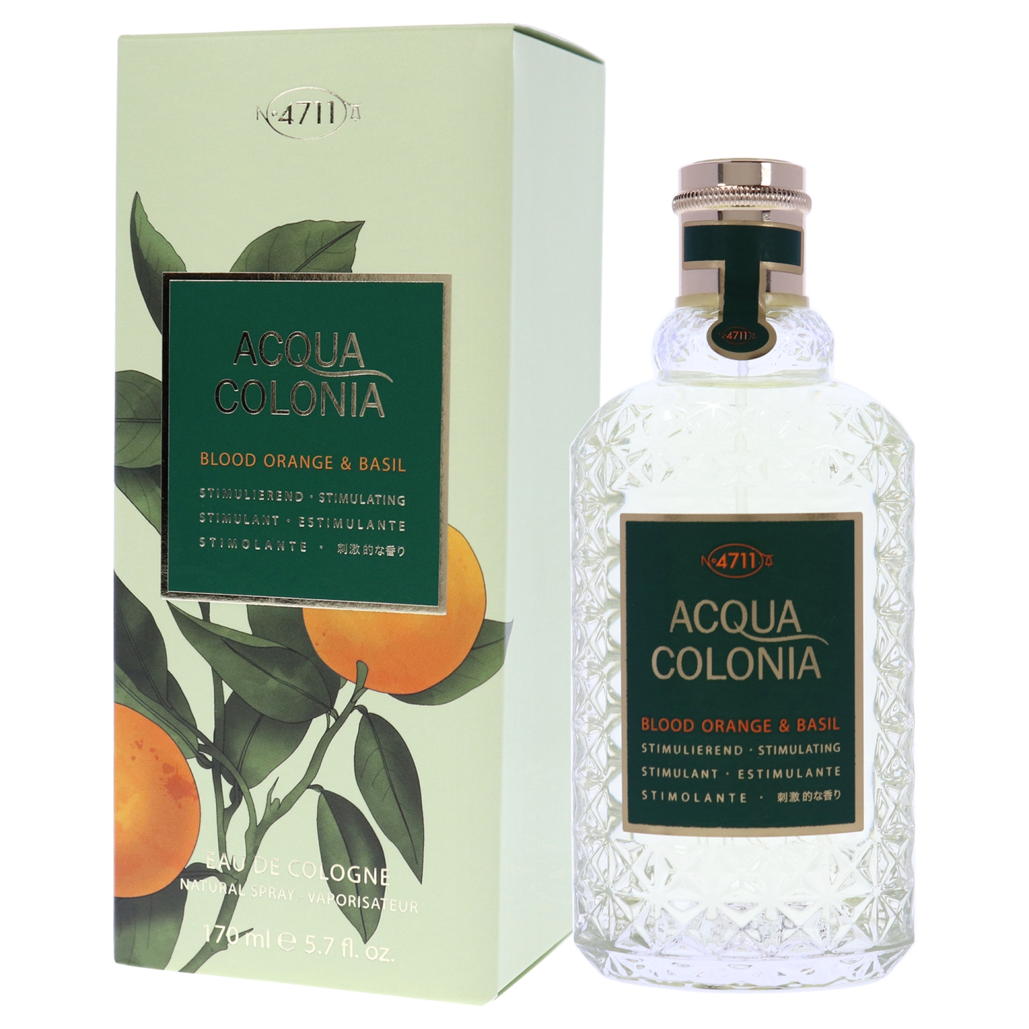 4711 Acqua Colonia Blood Orange and Basil by Muelhens for Women - 5.7 oz EDC Spray