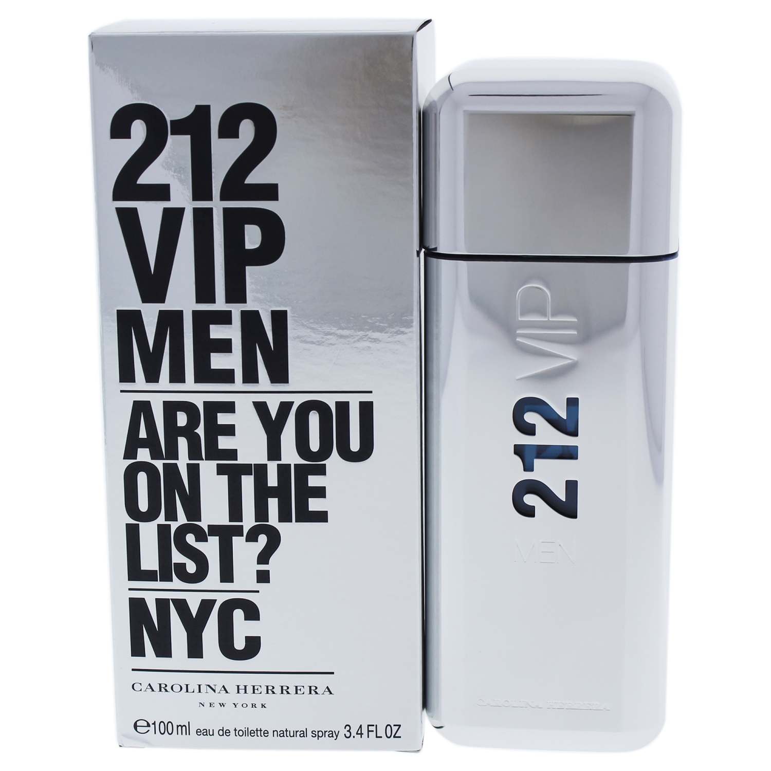 212 VIP by Carolina Herrera for Men - 3.4 oz EDT Spray