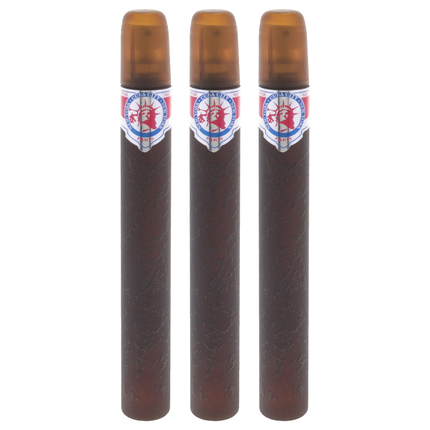 Cuba City New York par Cuba pour femme - Spray EDP - Paquet de 3 1,17 oz