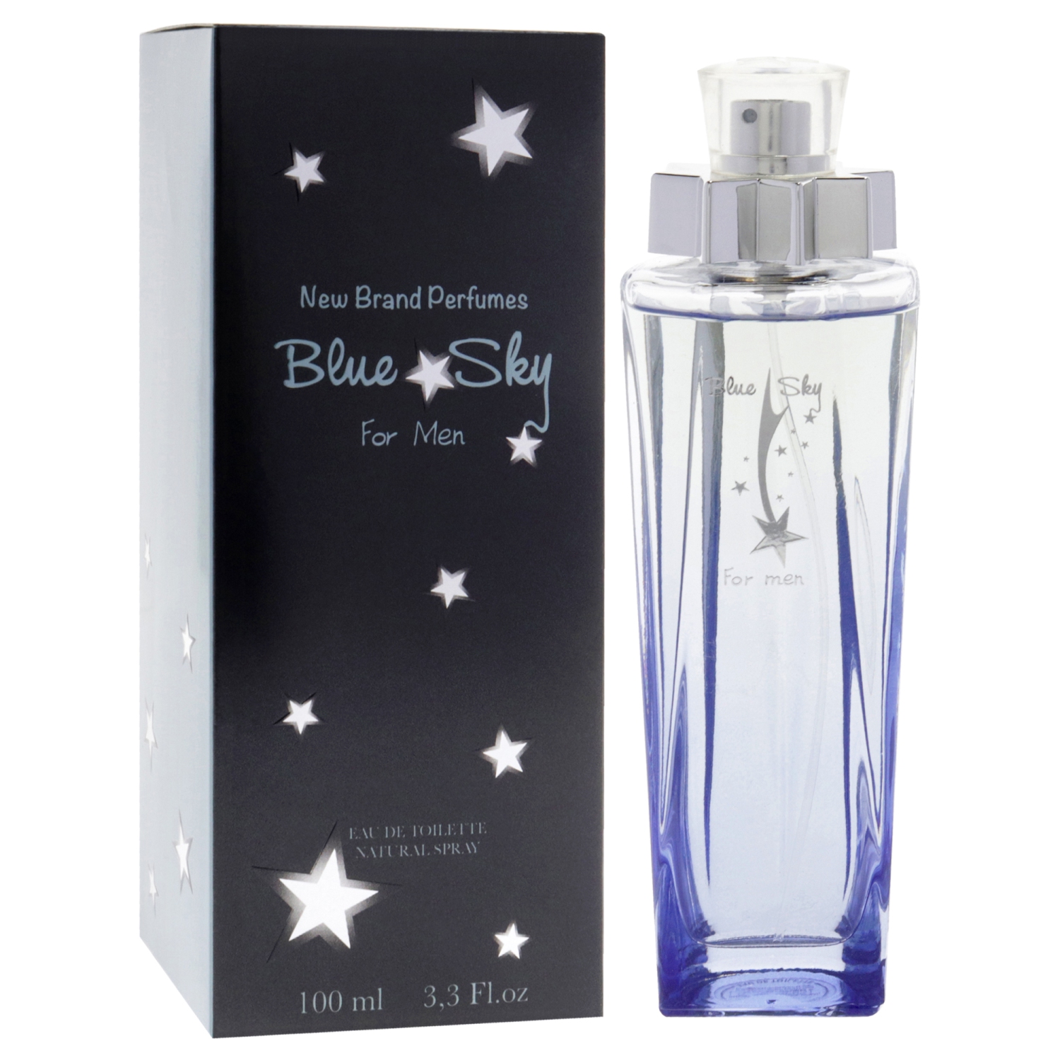 Blue Sky by New Brand for Men - 3.4 oz EDT Spray