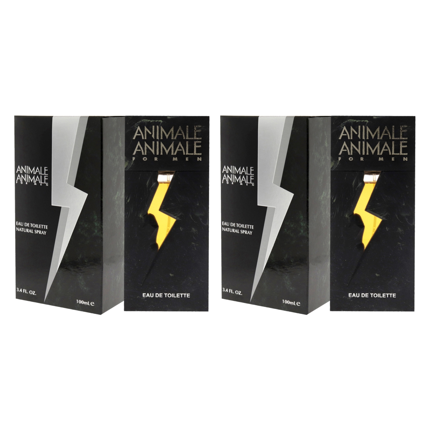 Animale Animale par Animale pour homme - Spray EDT Pack of 2 3,3 oz