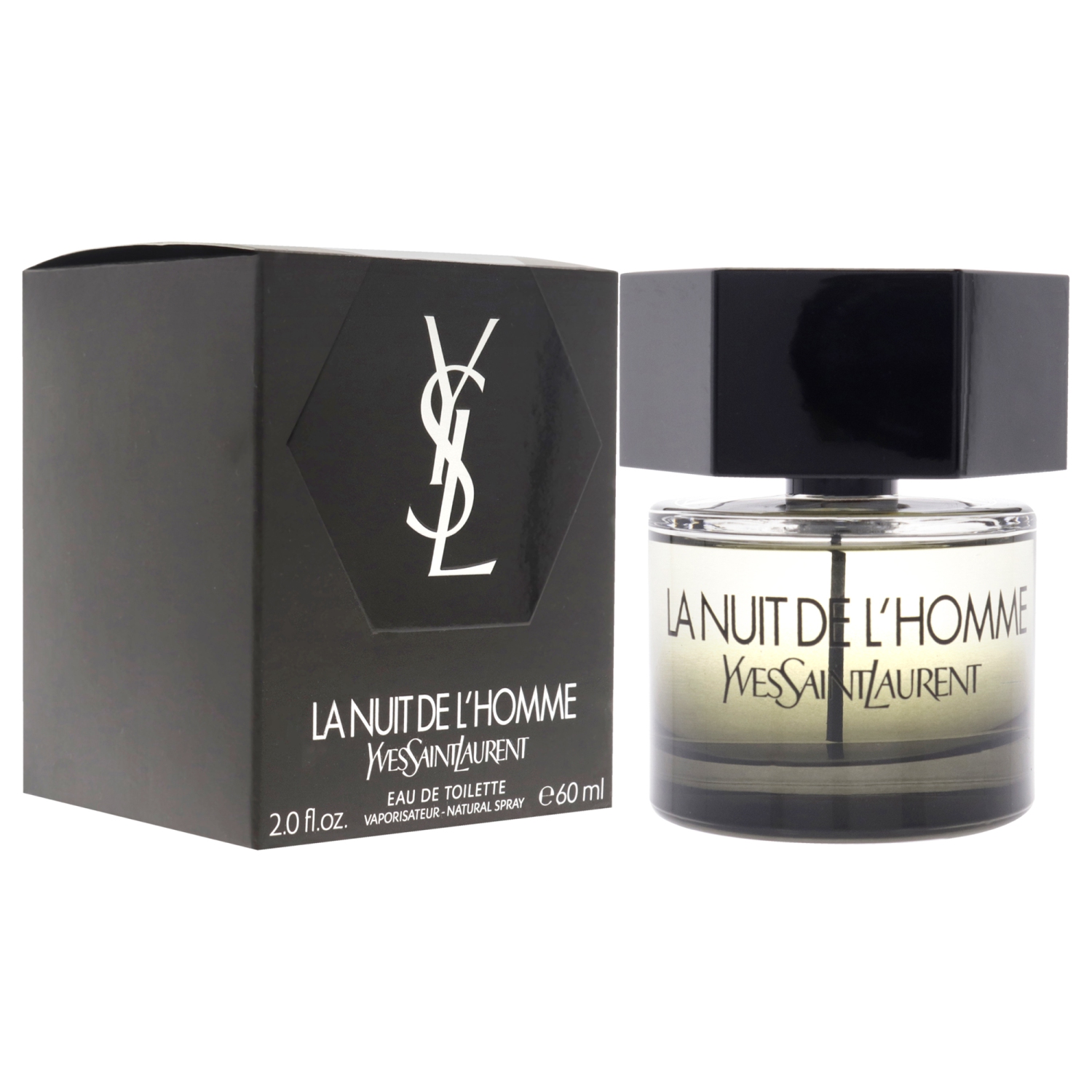 La nuit de LHomme par Yves Saint Laurent pour hommes - 2&nbsp;oz EDT Spray