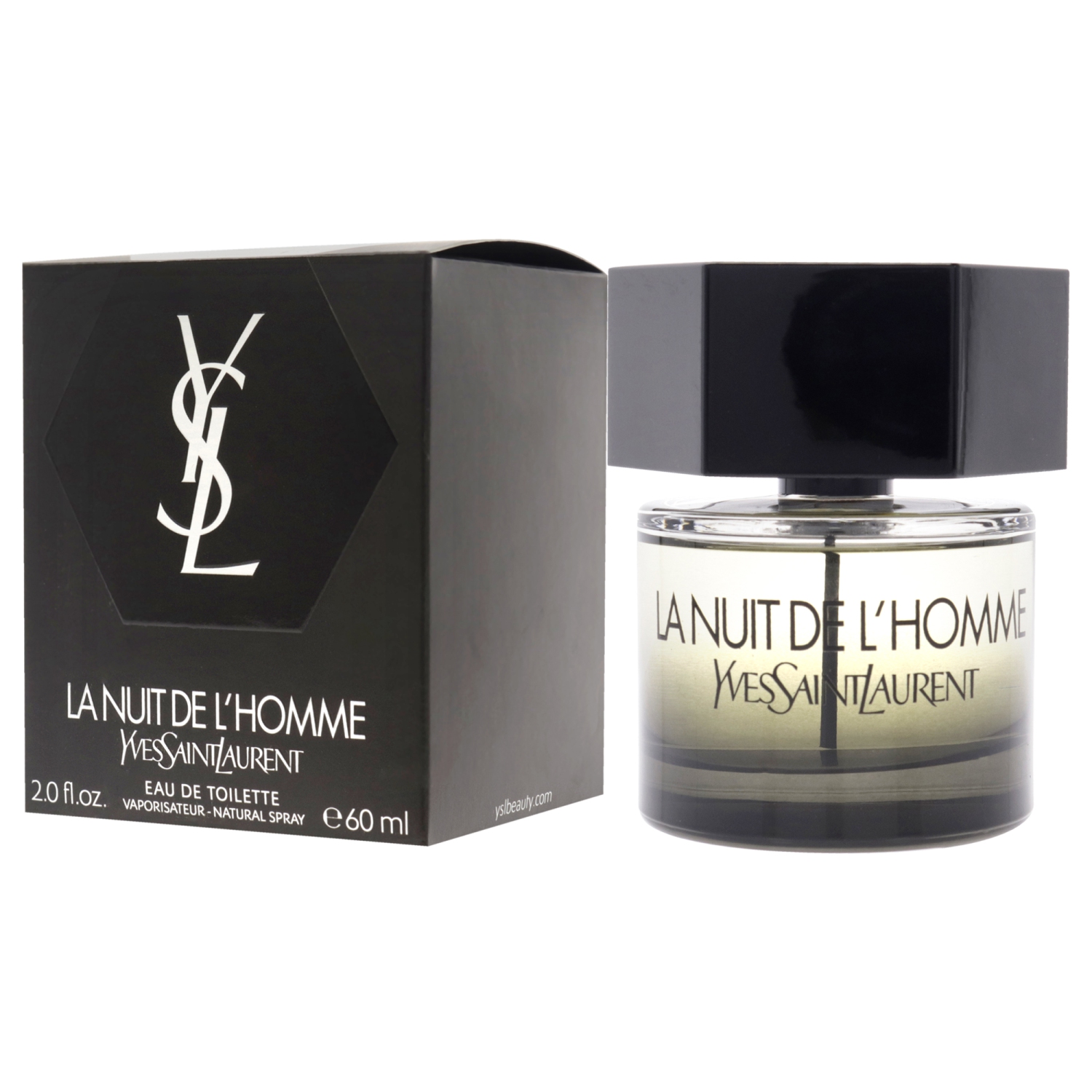 La nuit de LHomme par Yves Saint Laurent pour hommes - 2&nbsp;oz EDT Spray